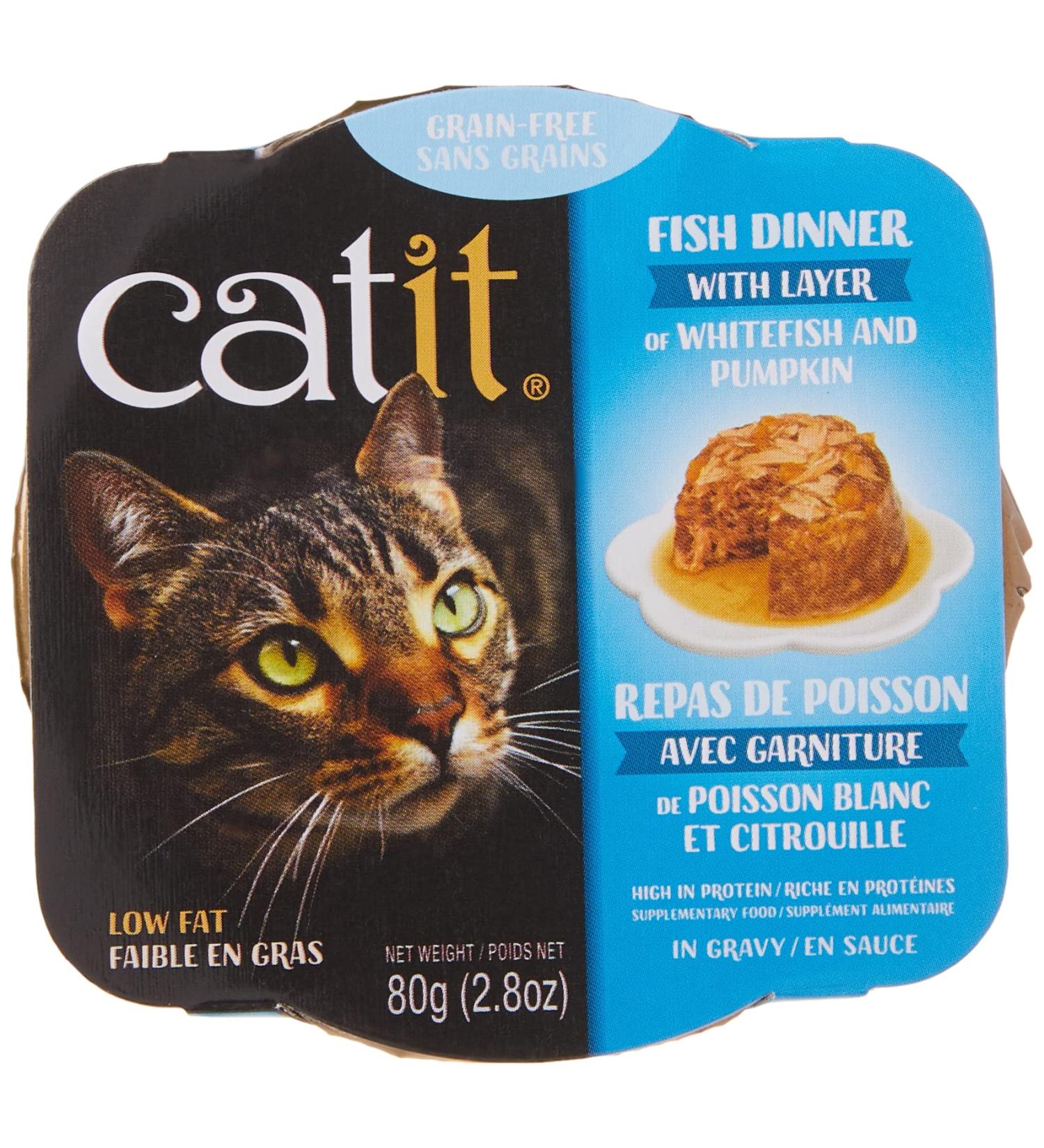 Cait Fish Dinner with Whitefish & Pumpkin 80 g Pack of 6 Retail Units - Buy Online on GoSupps.com