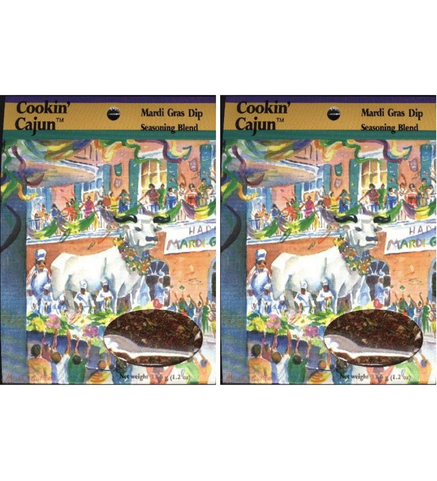 Cookin' Cajun Mardi Gras Dip Mix (2-pack)