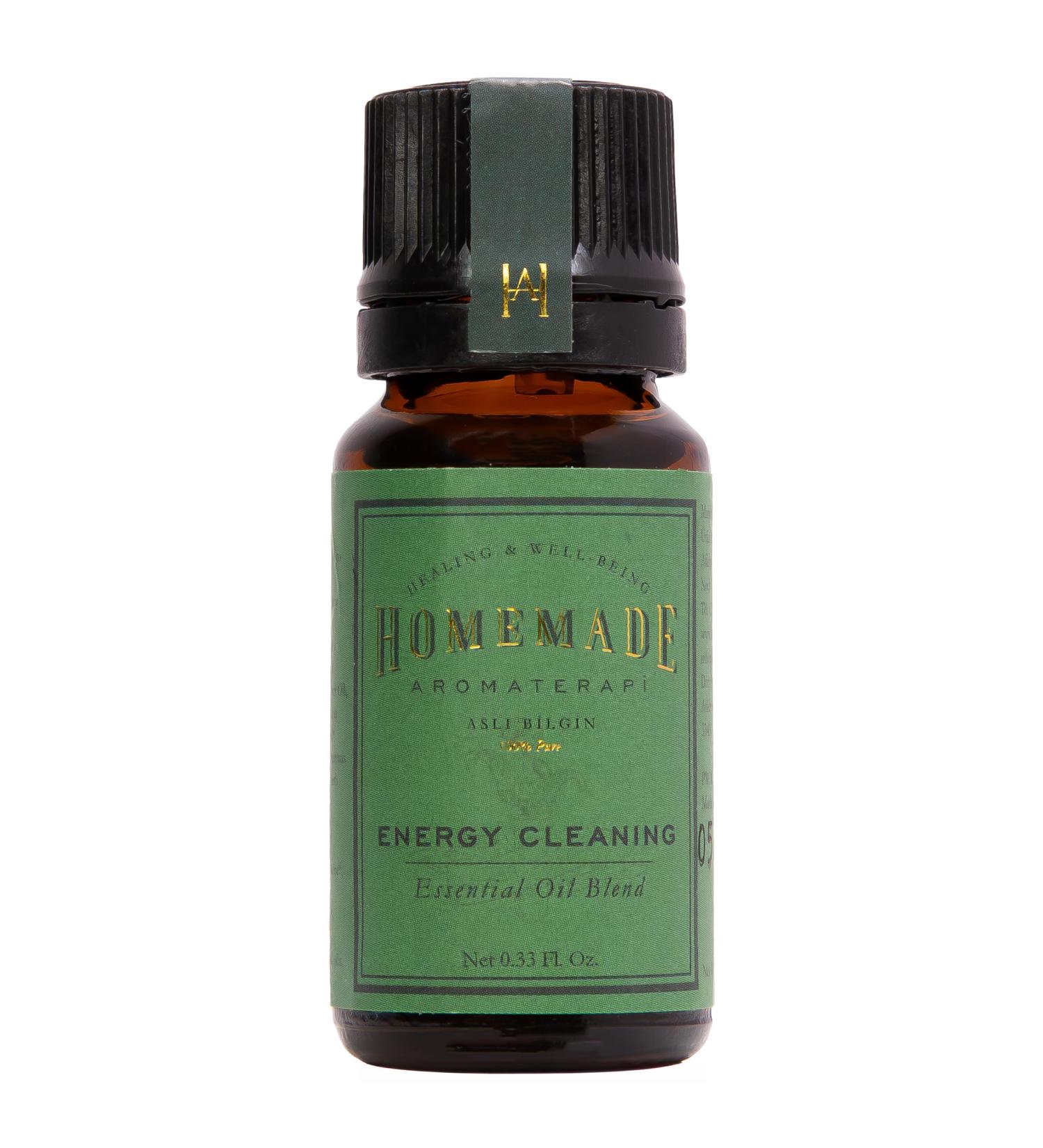 HMA | Energy Clearing Aromatic Oil with Geranium Sage Rosemary & Lavender | Essential Oil Blend for Diffusers & Rituals | for Aromatic Use Only | 0.33 FL Oz - Buy Online on GoSupps.com