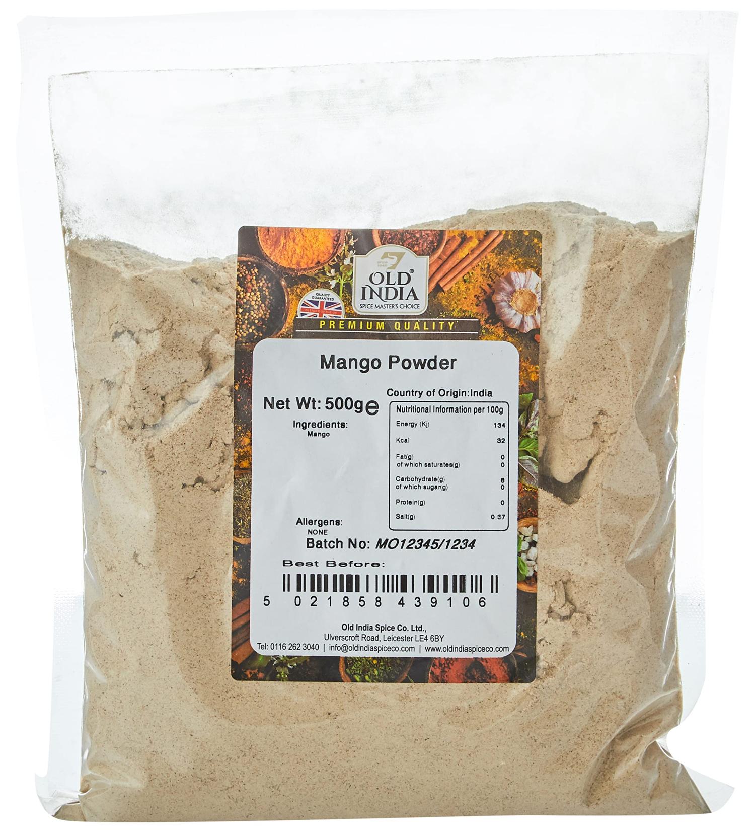 Old India Mango Powder 500g - Buy Online on GoSupps.com