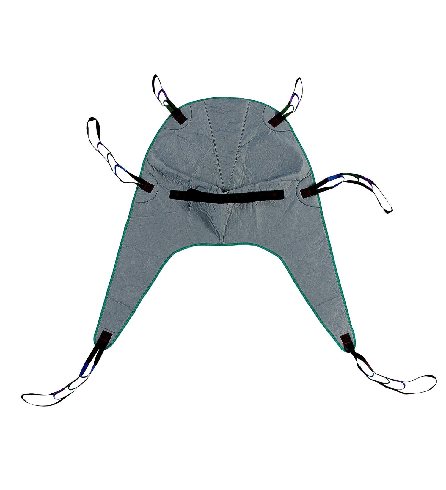 Patient Aid Divided Leg Padded Universal Sling with Head Support - Size Medium (450lb Capacity) - Buy Online on GoSupps.com