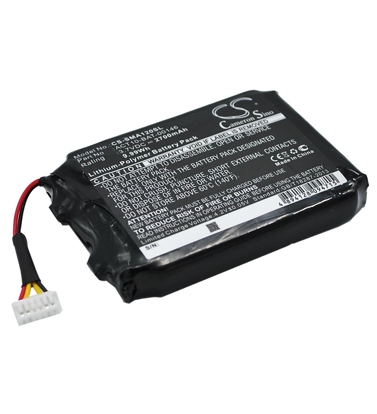 Buy 3.7V 2700mAh Battery Replacement for Active 10 & Active 12 | International Shipping Available - Buy Online on GoSupps.com