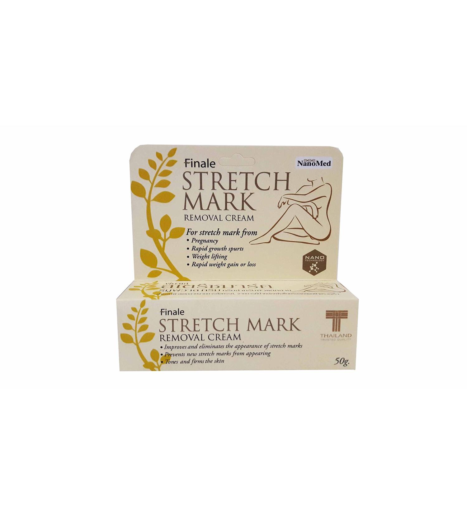 2 packs of Finale Stretch Mark Removal Cream: For Strech Mark From Pregnancy Rapid Growth Spurts Weight Lifting Rapid Weight Gain or Loss. (50 G/ Pack) - Buy Online on GoSupps.com
