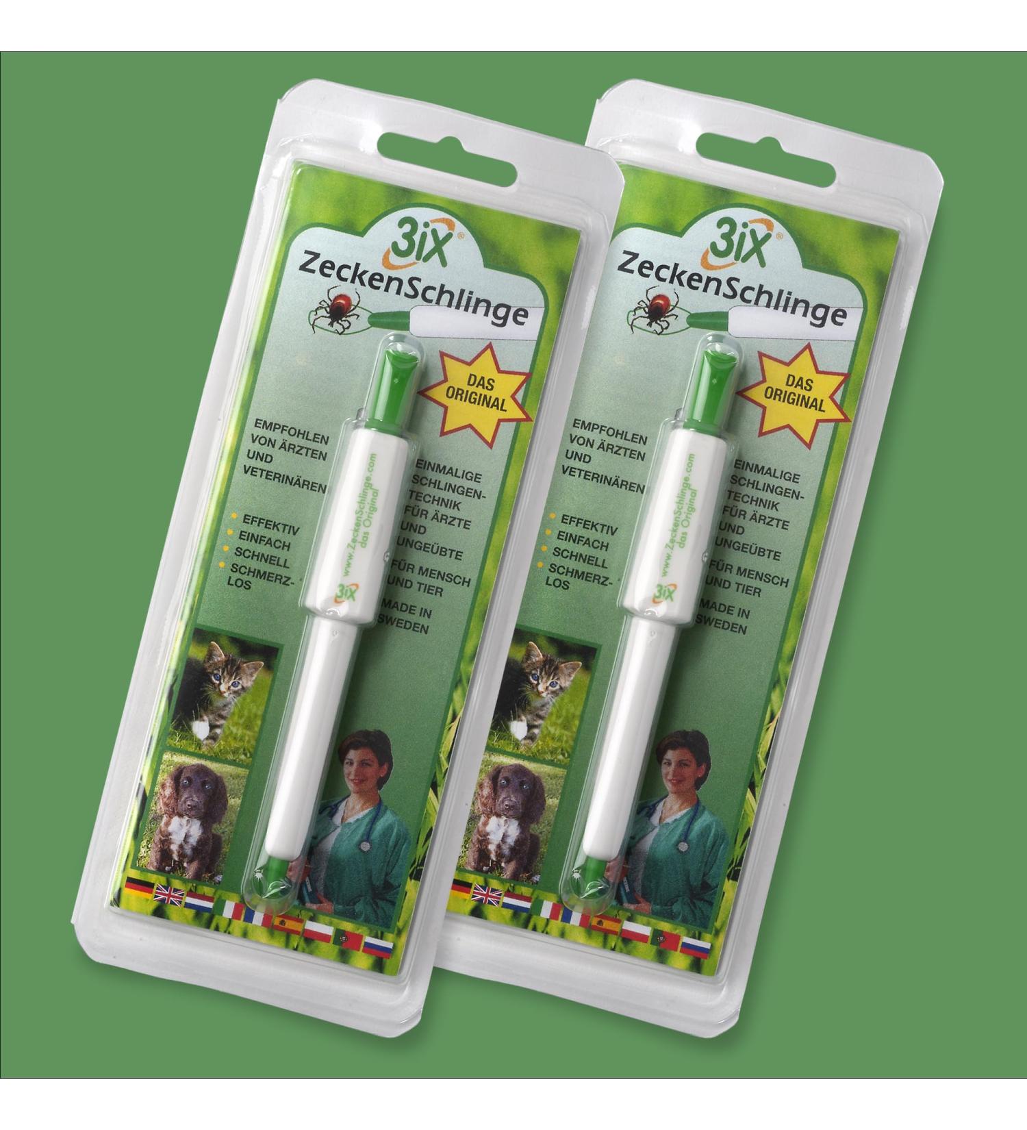 3IX Tick Loop - Dual Pack | Reliable Tick Removal Tool | Teck Spinner Tweezers & Pliers - Buy Online on GoSupps.com