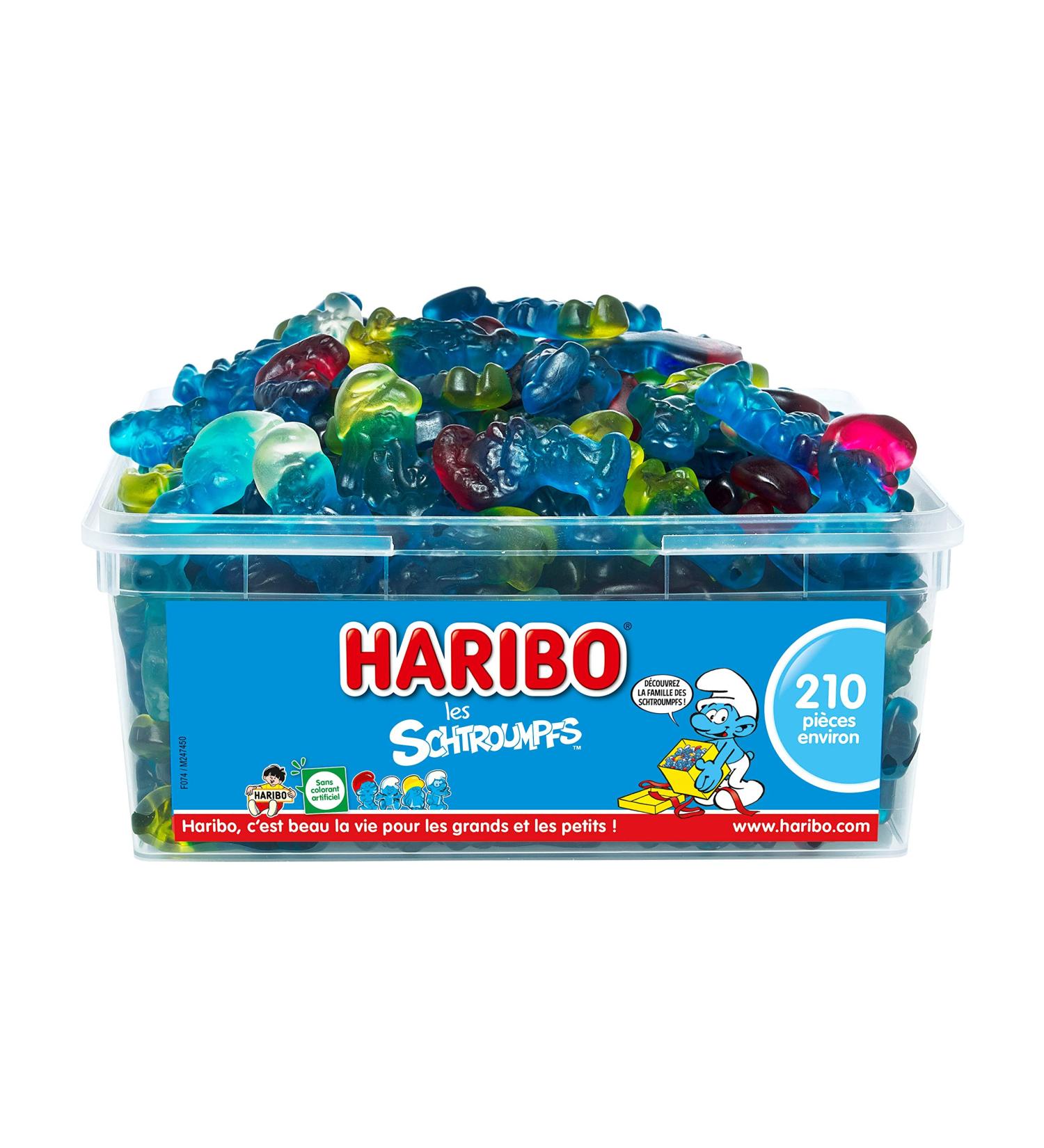 Haribo Smurfs Jelly Candy 1180 g - Buy Online on GoSupps.com