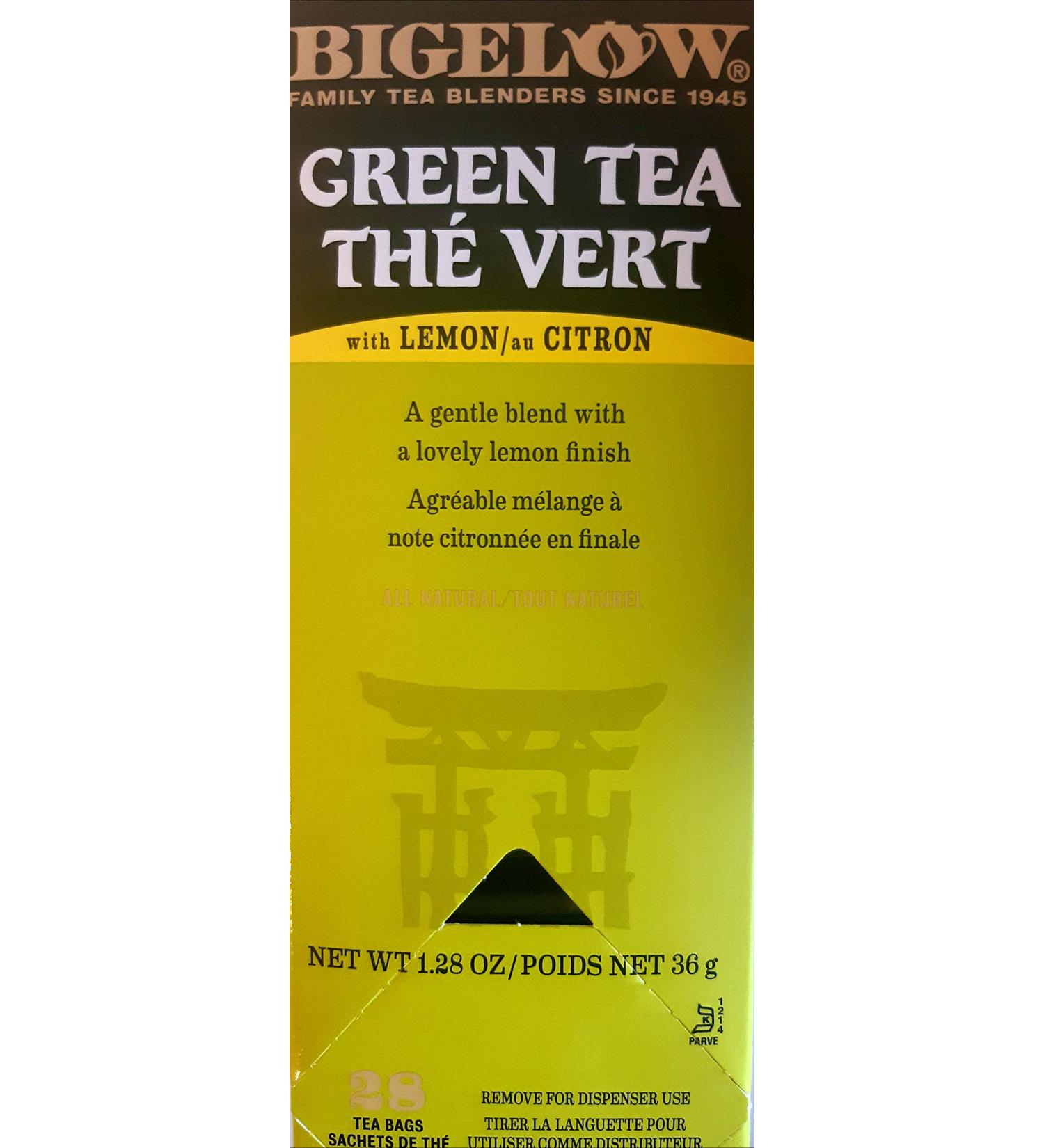 Bigelow Green Tea with Lemon Box of 28