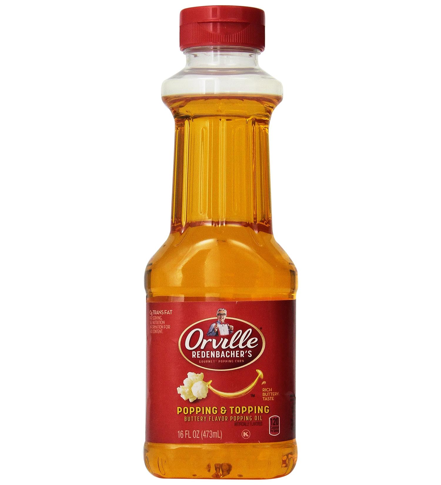 Orville Redenbacher Butter Flavor Popping Oil 16 Oz - Pack of 4 - Buy Online on GoSupps.com