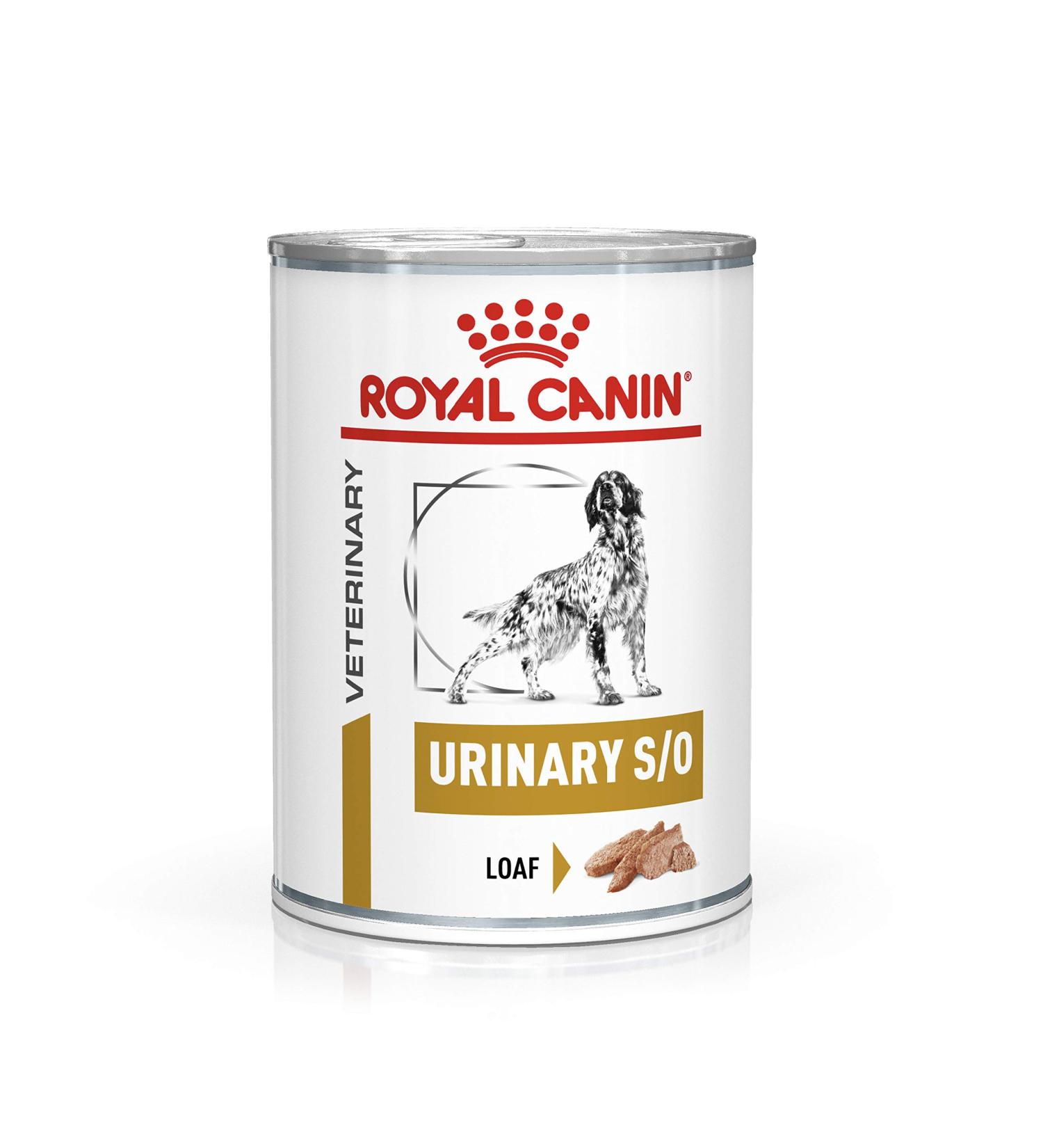 Royal Canin Urinary S/O Wet Dog Food Cans 12 x 410g