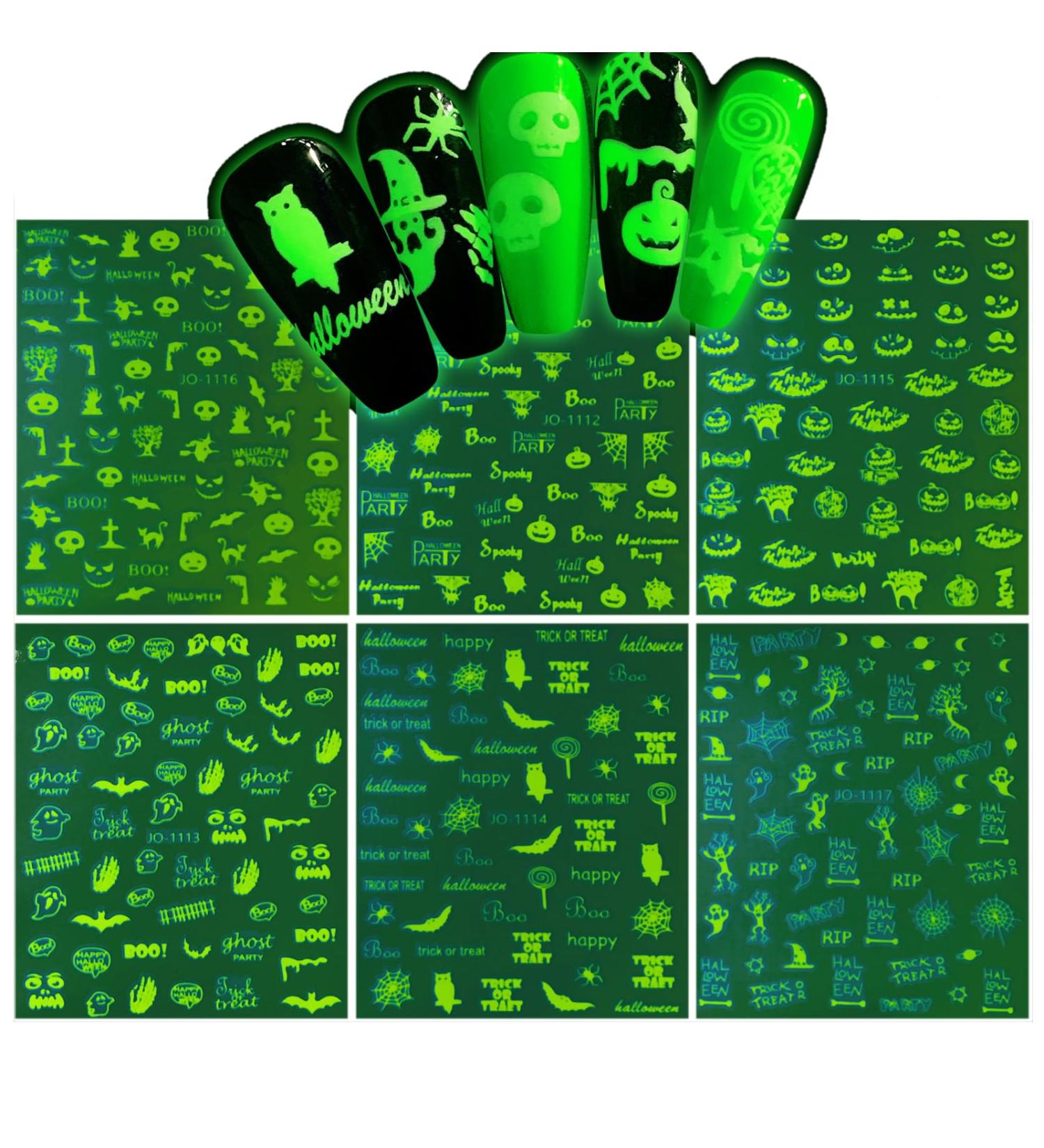 Festive Decal Embossed Sticker Manicure Foils For Parties Celebrations Christmas Halloween Holiday Party Decal - Buy Online on GoSupps.com