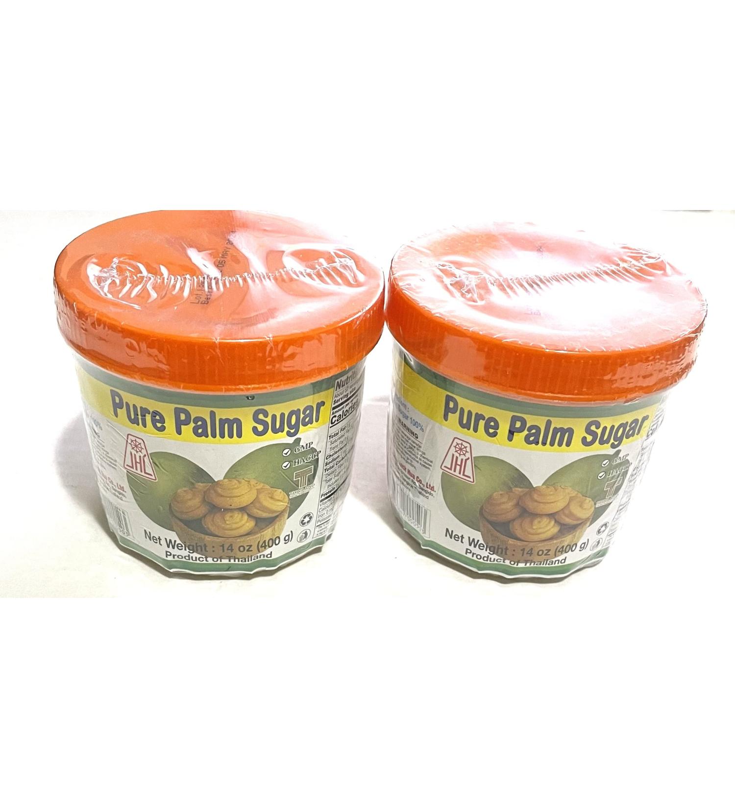 JHC 100% Pure Palm Sugar 14 oz. - Product of Thailand (2 Packs) - Buy Online on GoSupps.com