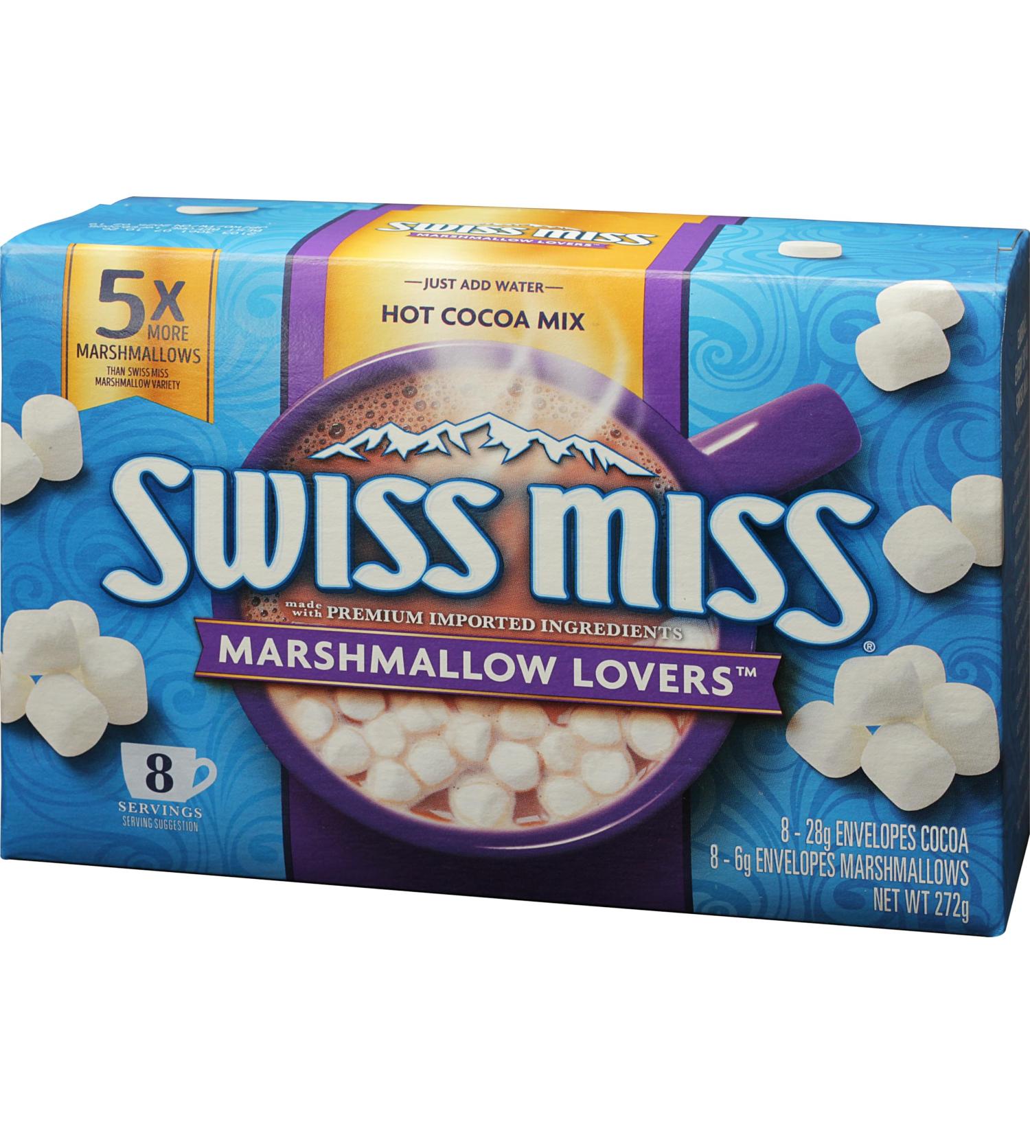 Swiss Miss Marshmallow Lovers Hot Cocoa Mix (8x26g) - Buy Online on GoSupps.com