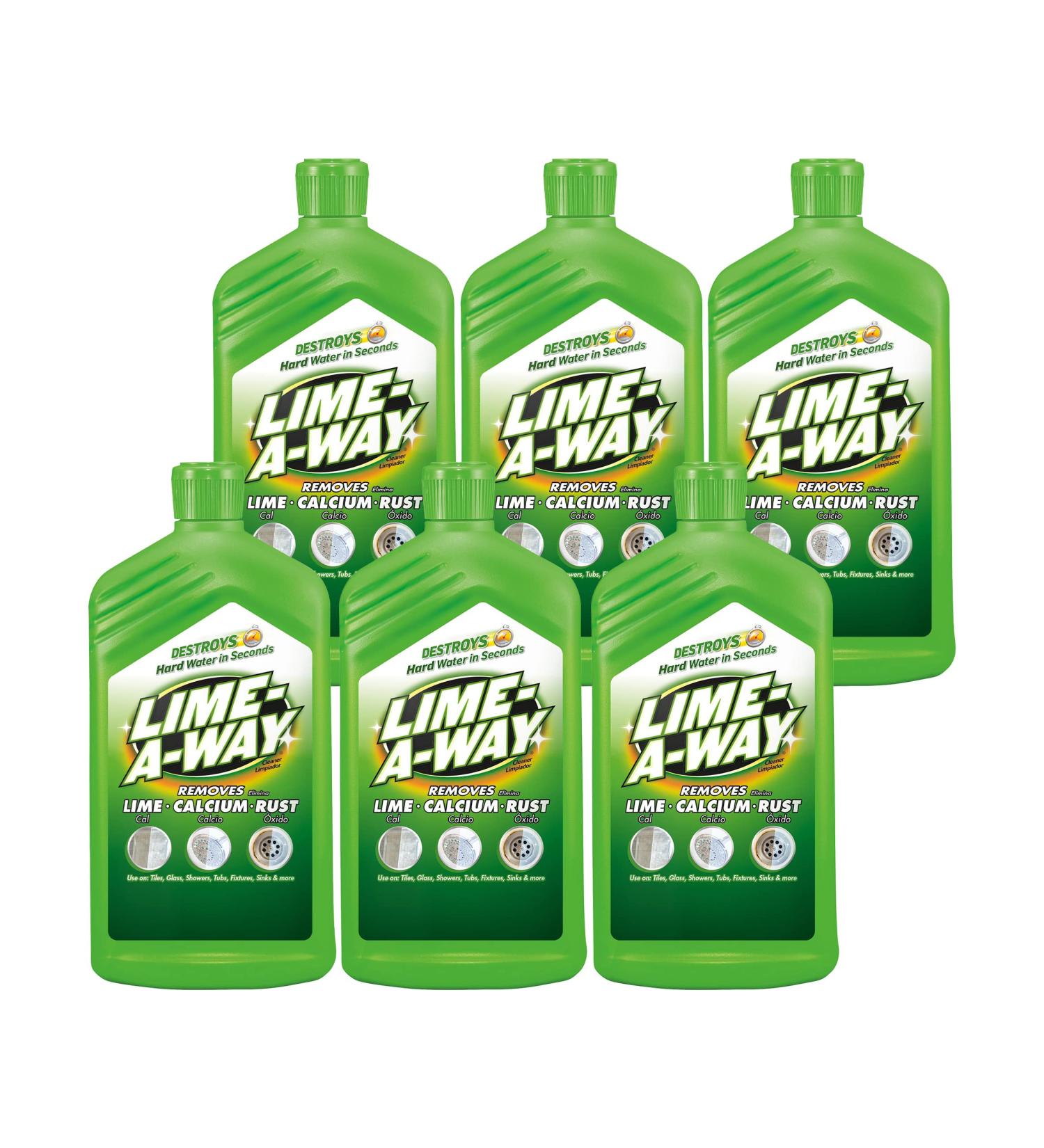 Lime-A-Way 28 oz Lime, Calcium & Rust Cleaner - Pack of 6 - Buy Online on GoSupps.com