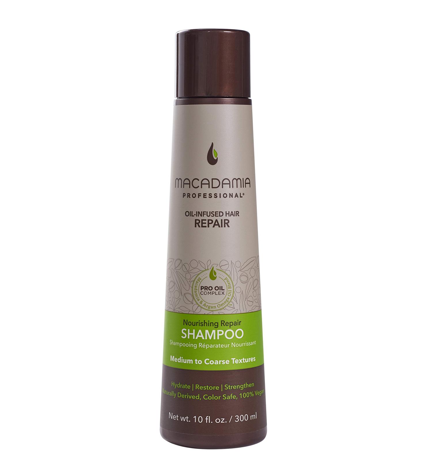 Macadamia Professional Nourishing Repair Shampoo for Medium to Coarse Hair - 10 fl oz - Buy Online on GoSupps.com