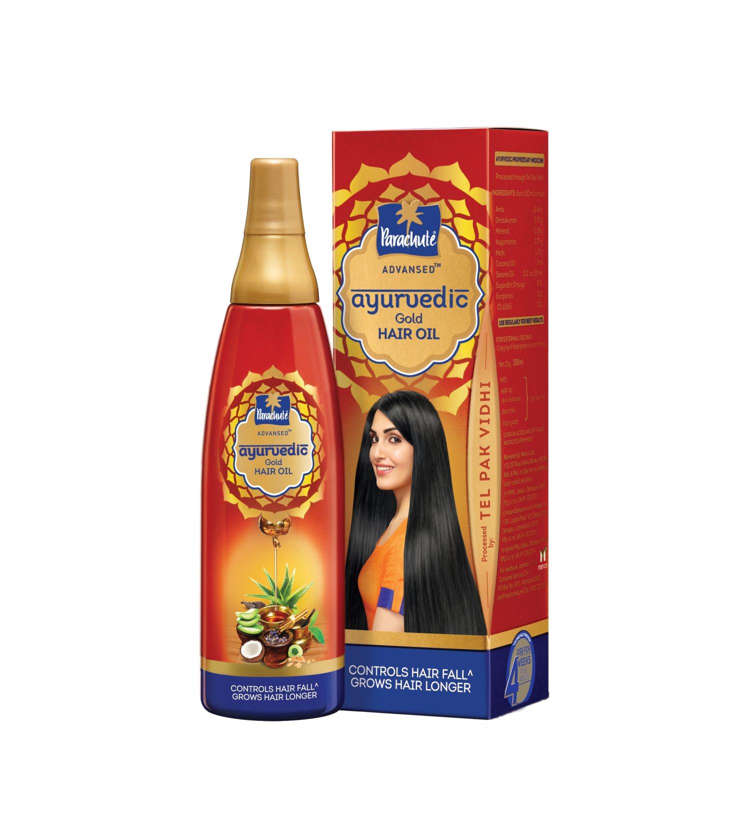 Buy Parachute Advansed Ayurvedic Gold Hair Oil 200 ml (6.76 fl oz) - Best International Shipping from India - Buy Online on GoSupps.com