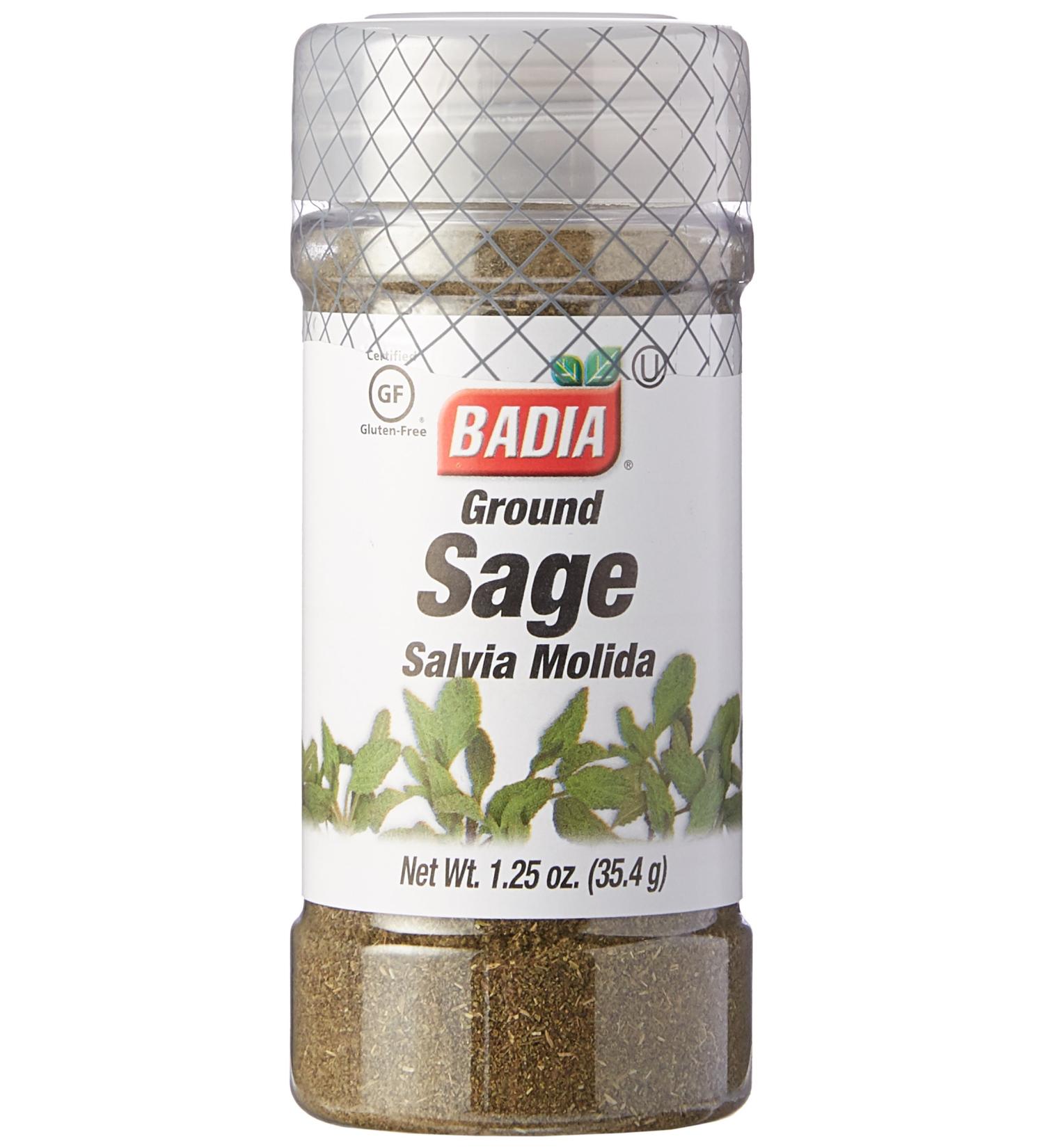 Badia Sage Ground 1.25 oz - Premium Quality Culinary Herb - Buy Online on GoSupps.com