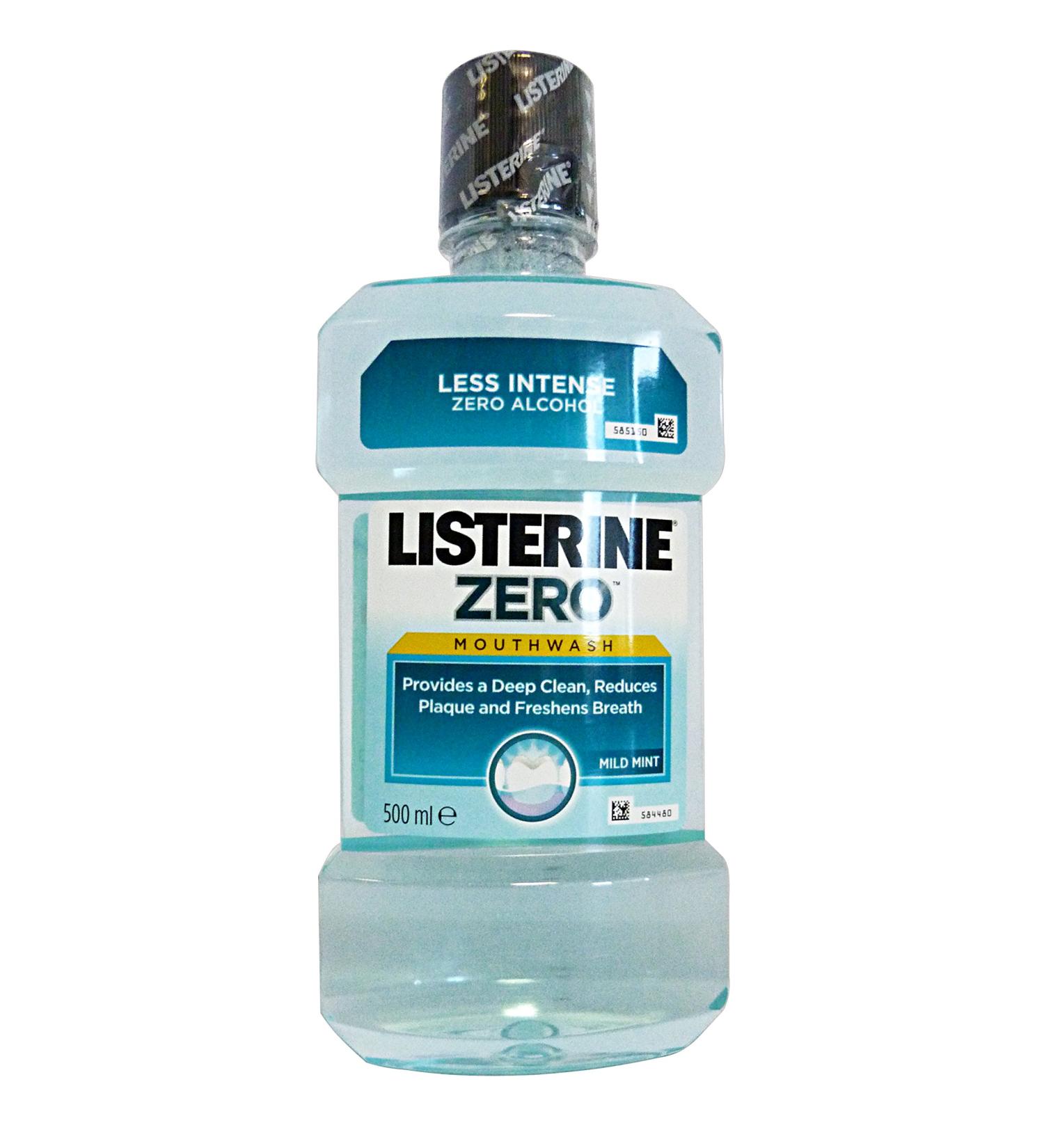 LISTERINE Colluttorio 500 ml.zero alcol - Toothpaste