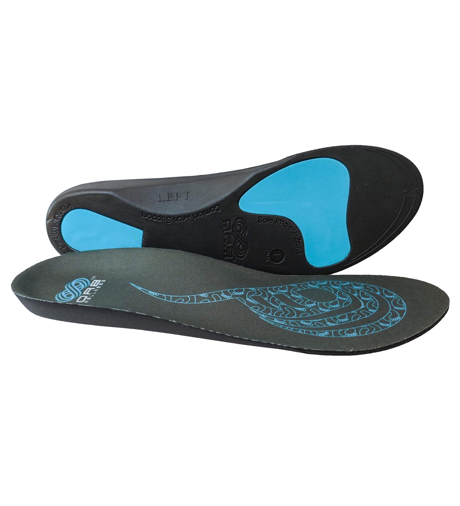 Ortho Active Plantar Fasciitis Insoles for Women and Men - Grey - Small 5-6.5 - Buy Online on GoSupps.com