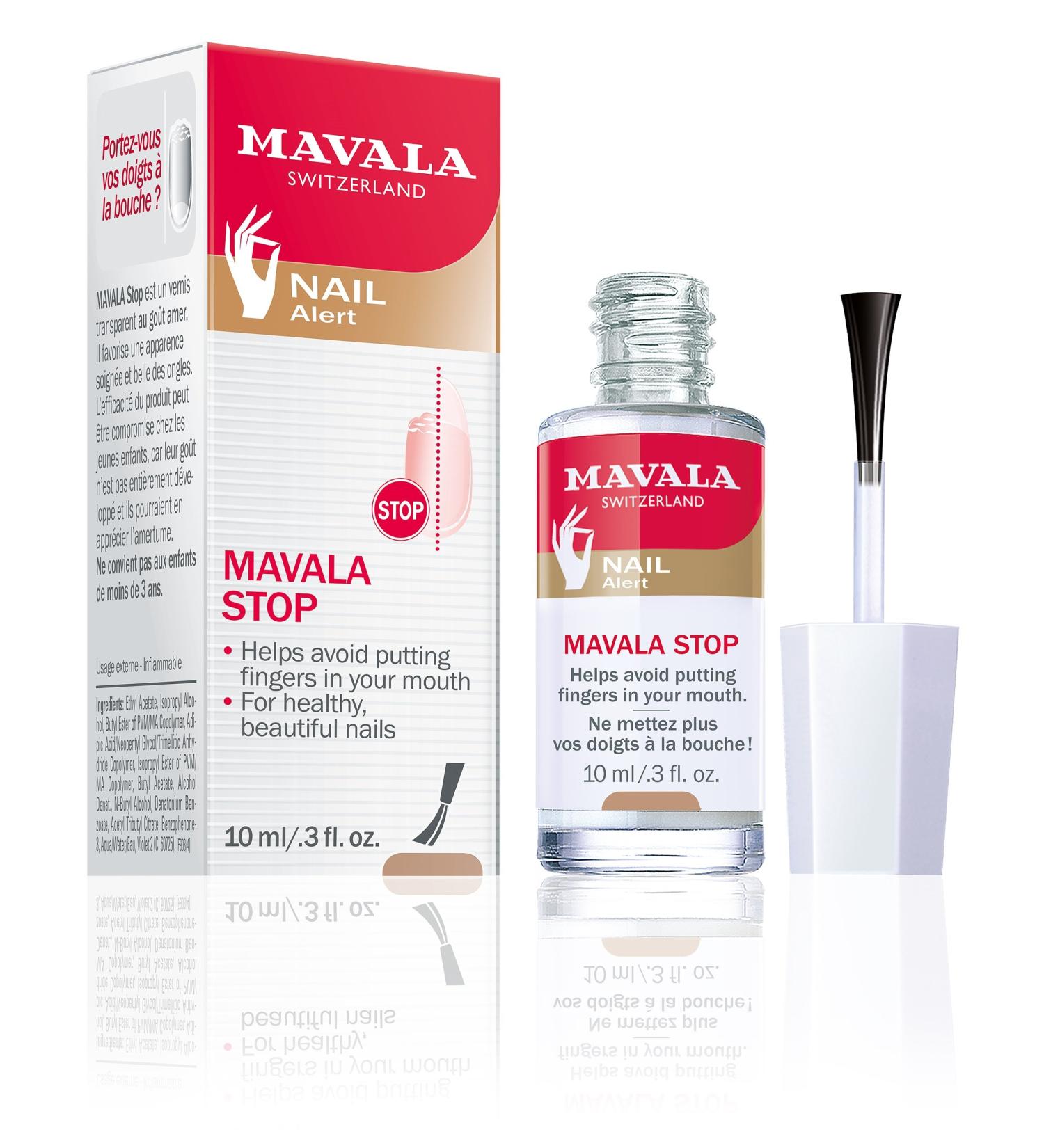 Mavala Stop Nail Polish Treatment | Bitter Taste Deterrent | Easy Application | Ages 3+ | 0.3 Fl Oz - Buy Online on GoSupps.com