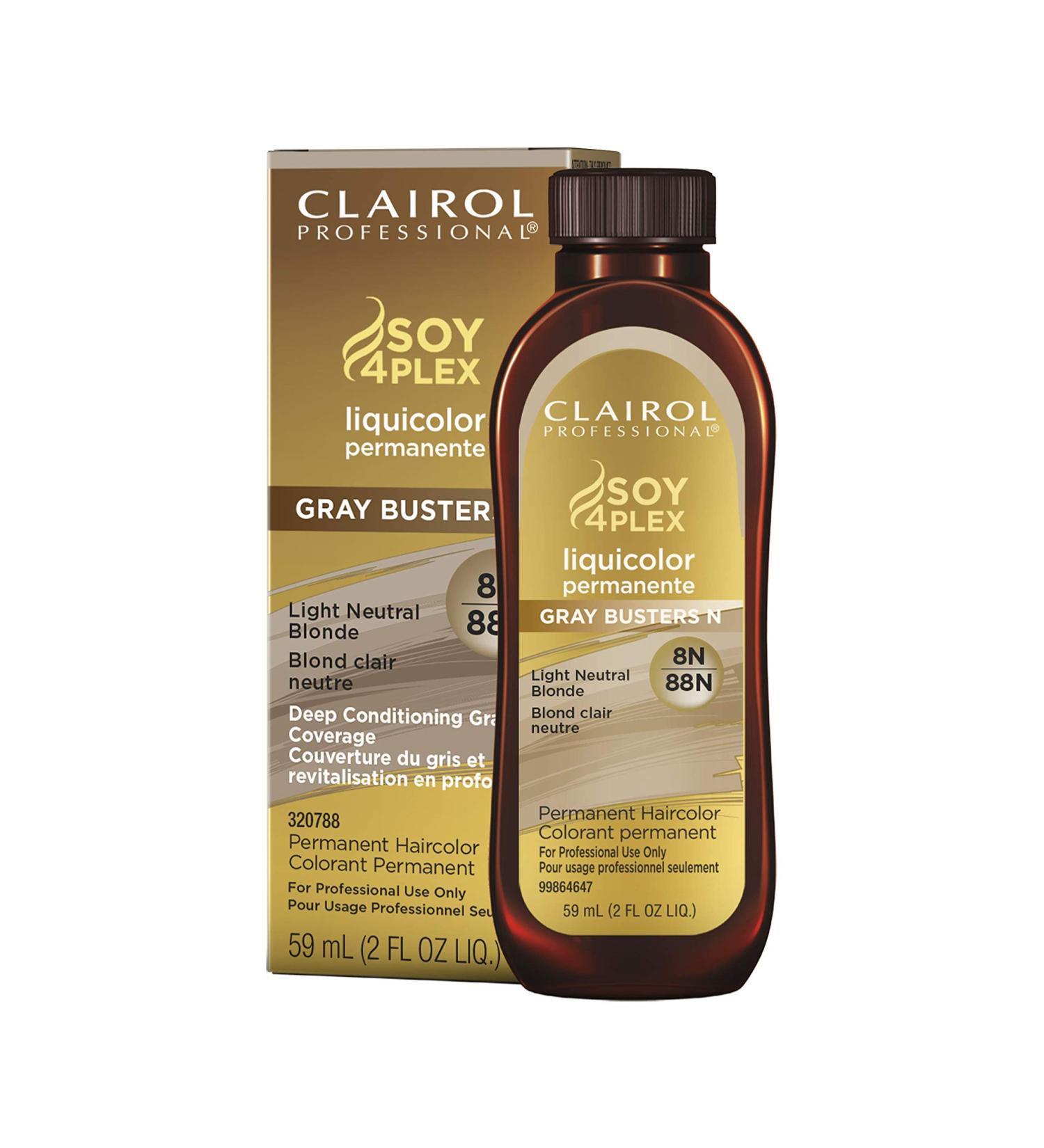 Clairol Professional Permanent 8N Light Neutral Blonde Hair Color - Salon-Quality Formula - Buy Online on GoSupps.com