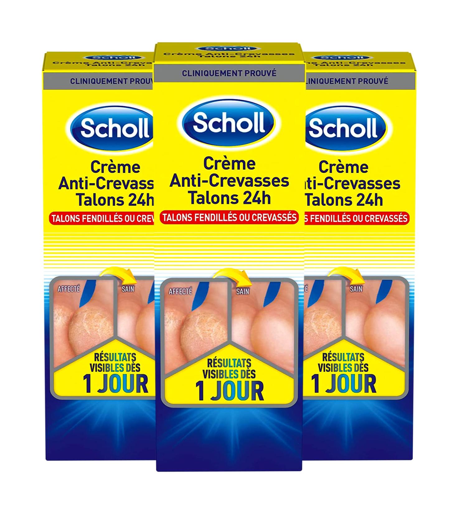 Buy SCHOLL 3 Cracks Creams | 24-Hour Relief | 60 ml Pack of 3 - International Shipping Available - Buy Online on GoSupps.com