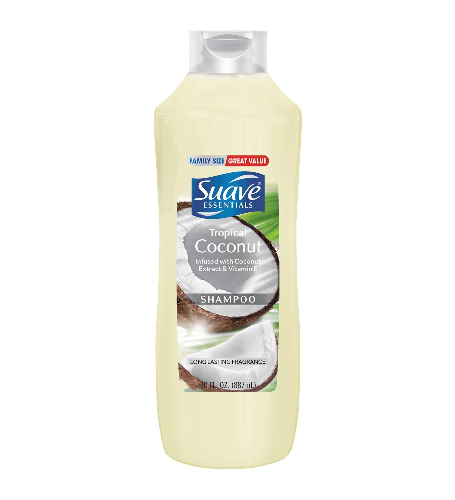 Suave Essentials Shampoo Tropical Coconut 30 Fl Oz