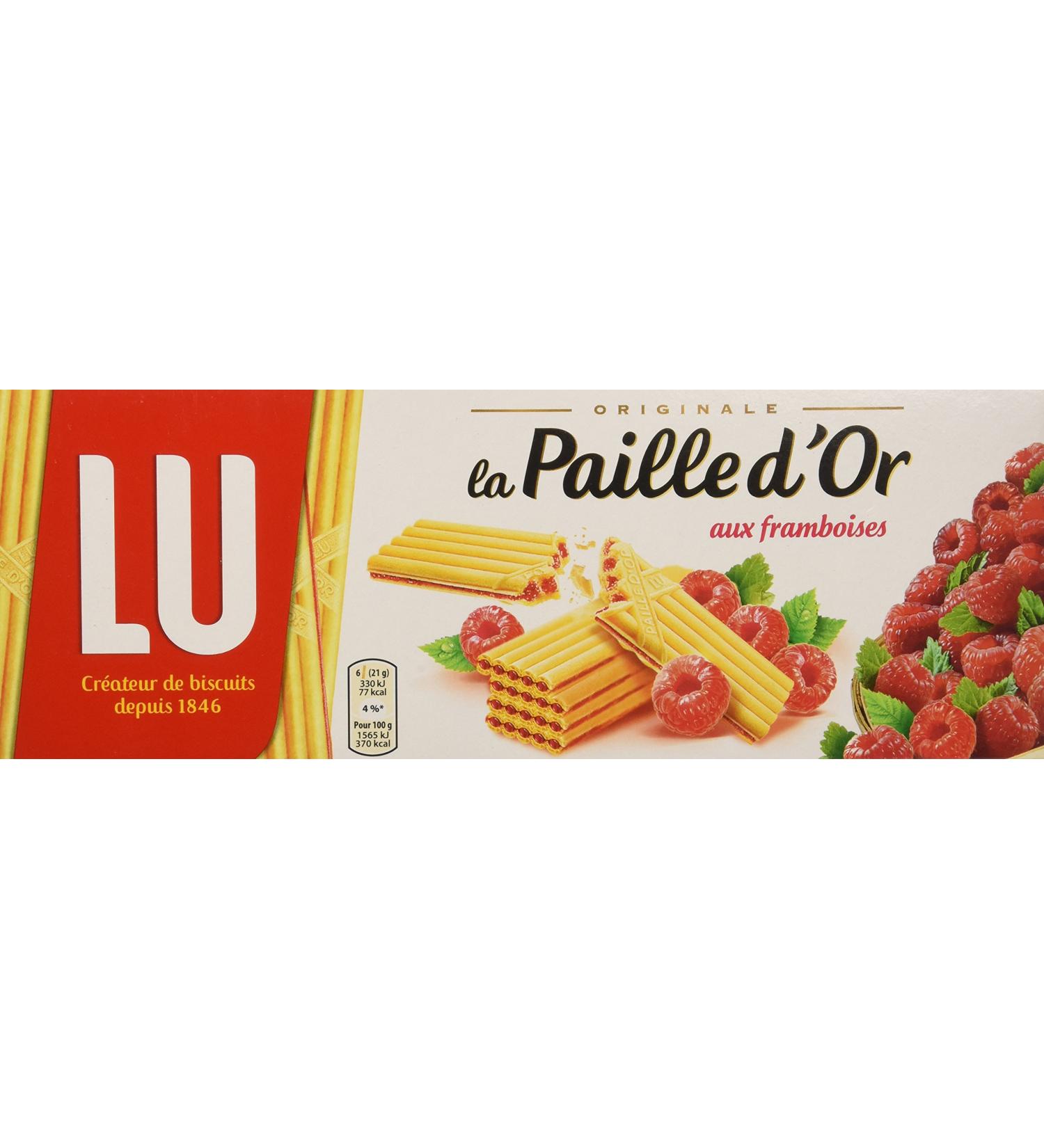 LU Raspberry Gold Straw 170g - Pack of 8 - Buy Online on GoSupps.com