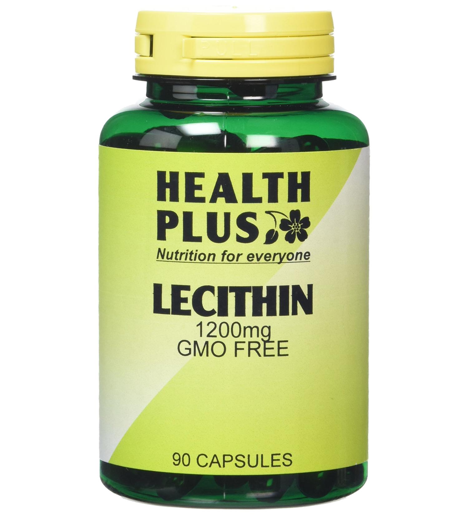 Health Plus Lecithin 1200mg Memory Plant Supplement - 90 Capsules - Buy Online on GoSupps.com