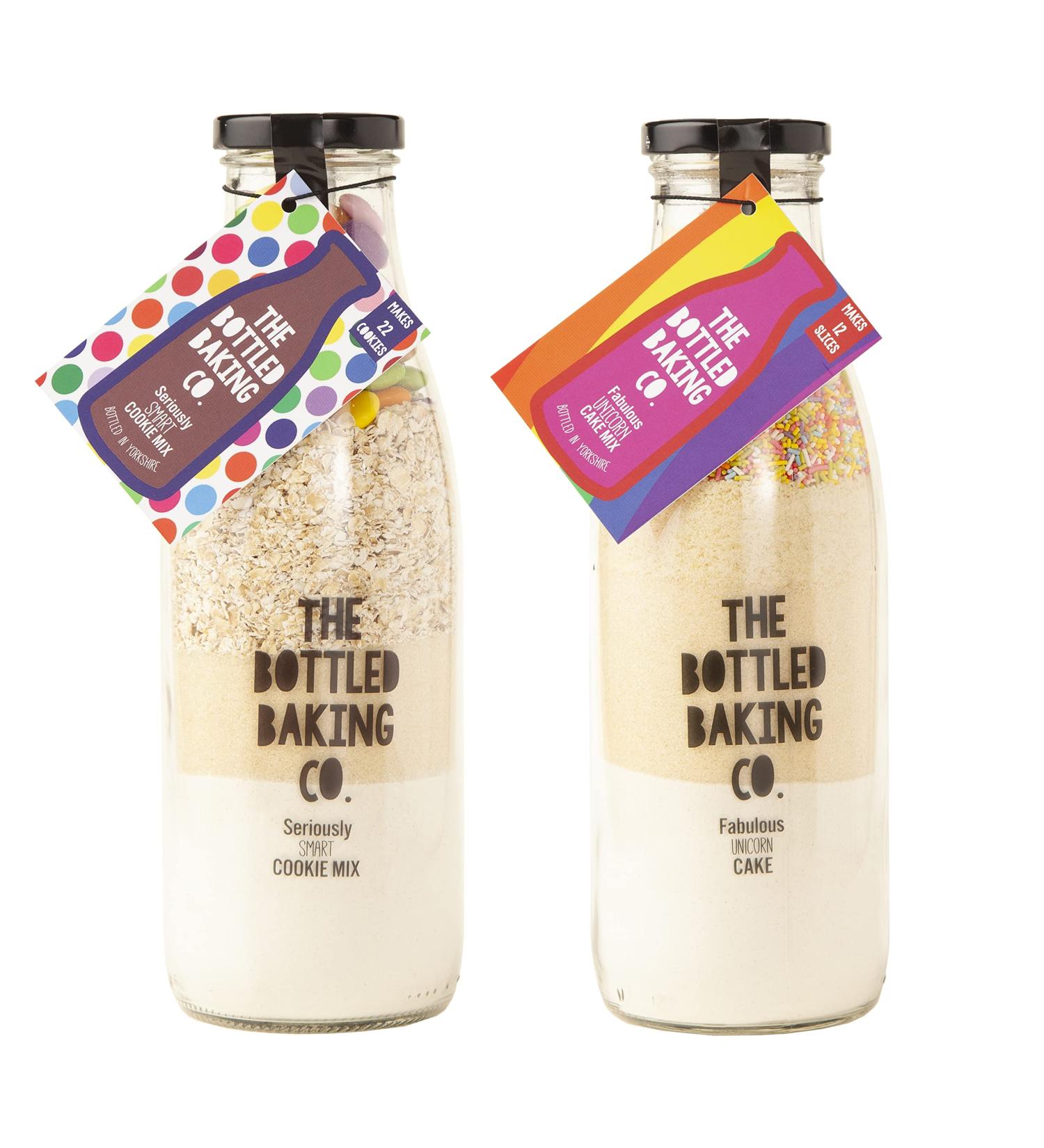 Bottled Baking Co Kids Favourites - Seriously Smart Smarties Cookies And Fabulous Unicorn Cake Ideal Home Baking Kits For Family Baking And Younger Children - Buy Online on GoSupps.com