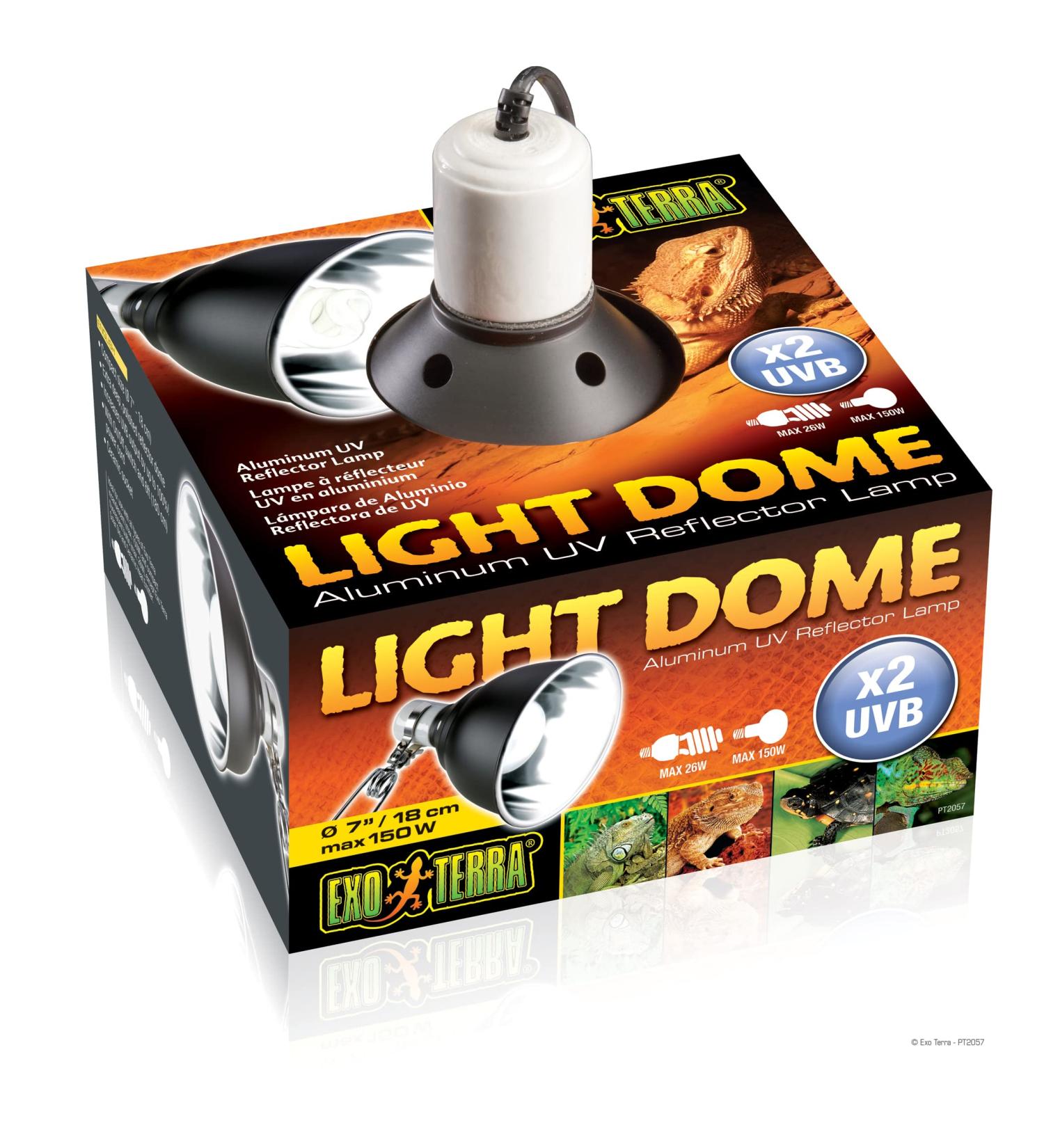 Exo Terra 150W Reptile Amphibians Dome Light Stand 18 cm