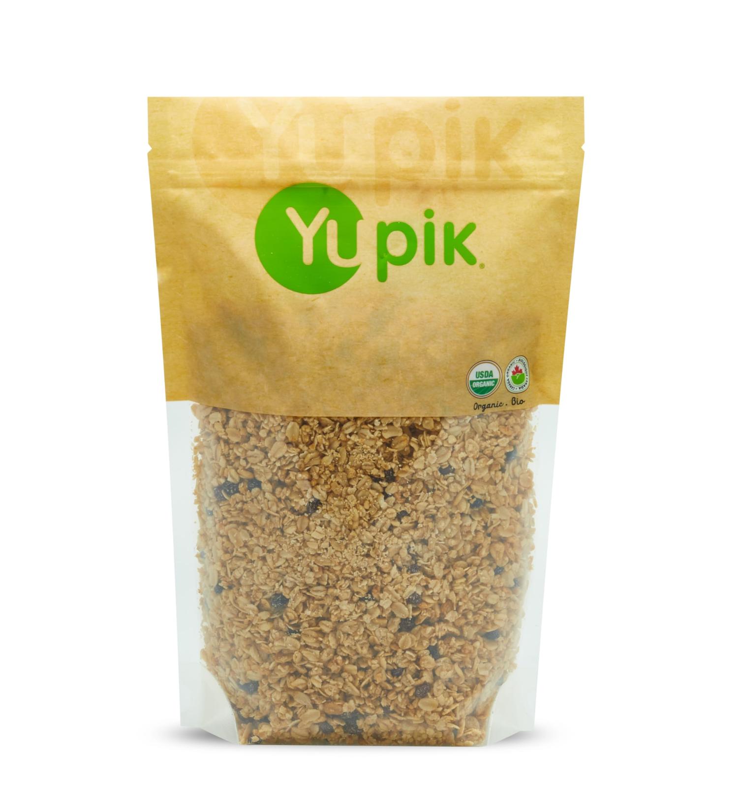 Yupik Organic Berry Infusion Oats & Dried Cranberries Cereal Topping Non-GMO Vegan Gluten-Free 1Kg 1 kg (Pack of 1) - Buy Online on GoSupps.com
