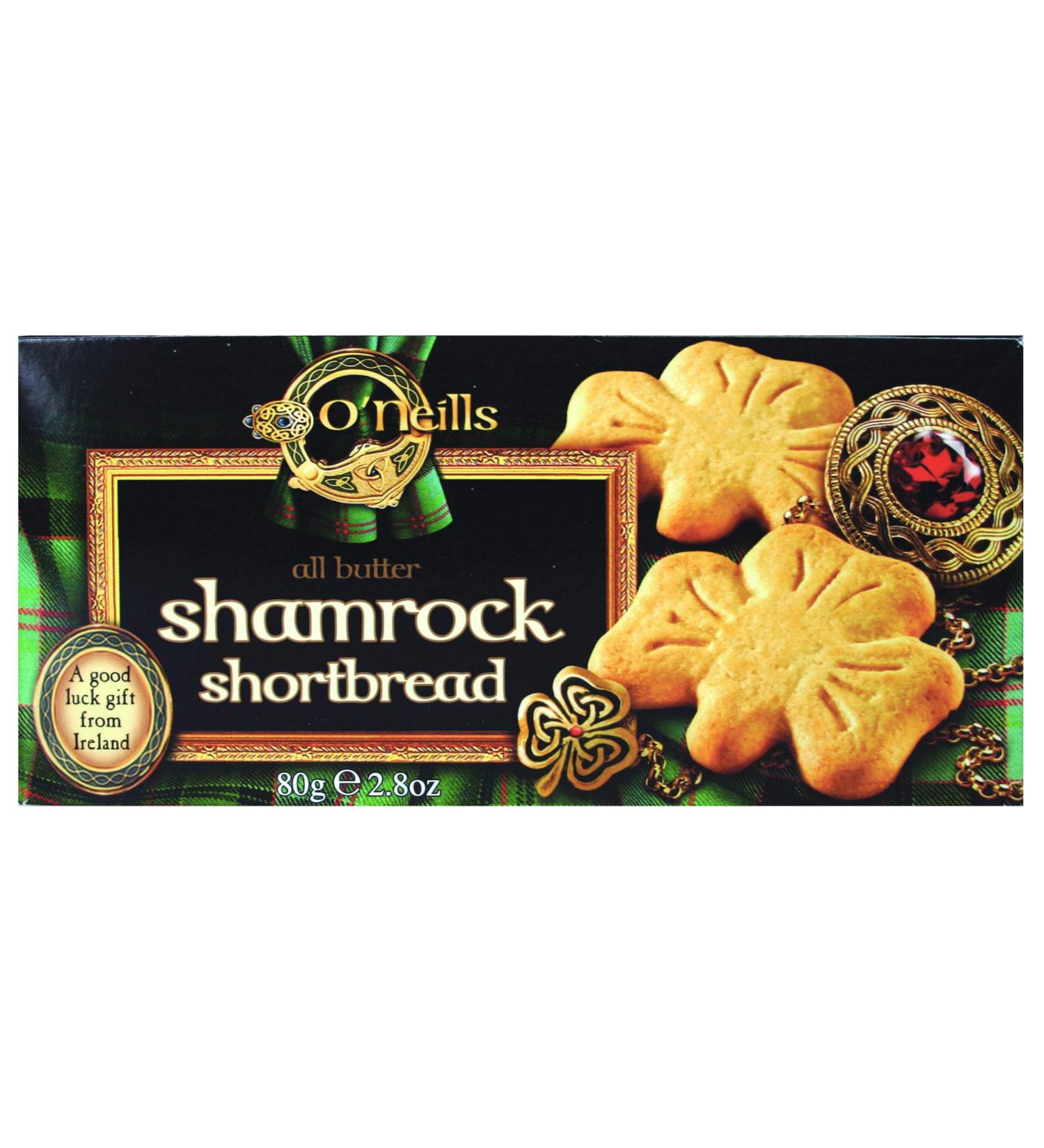 O'Neills Shamrock Shortbread - 80g