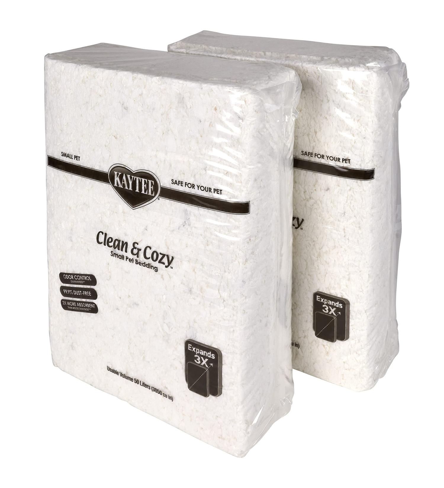 Kaytee Clean & Cozy White Small Animal Bedding | Premium Soft & Absorbent Bedding for Pets - Buy Online on GoSupps.com