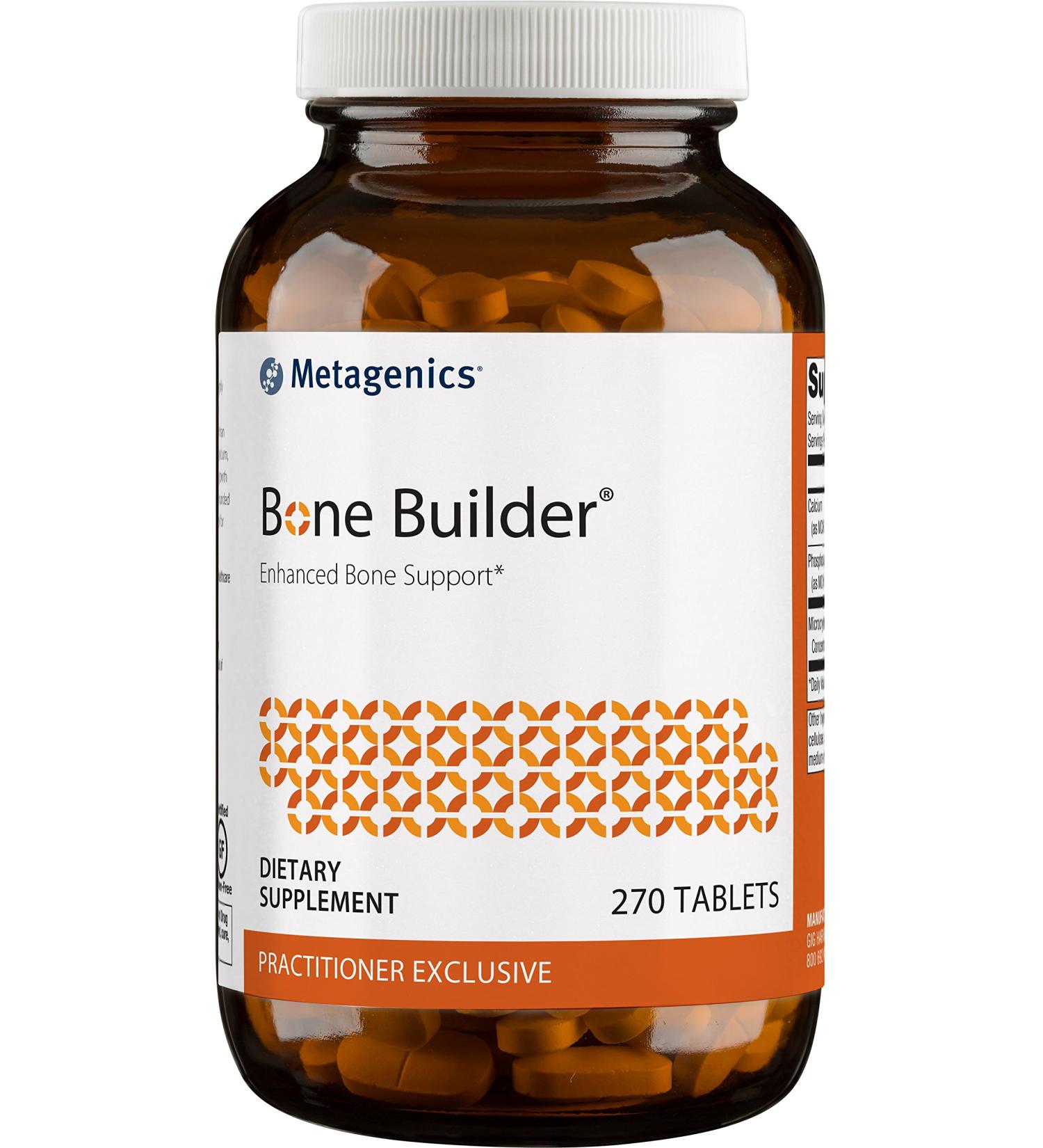 Metagenics Bone Builder Enhanced Bone Support |270 Count (Pack of 1)