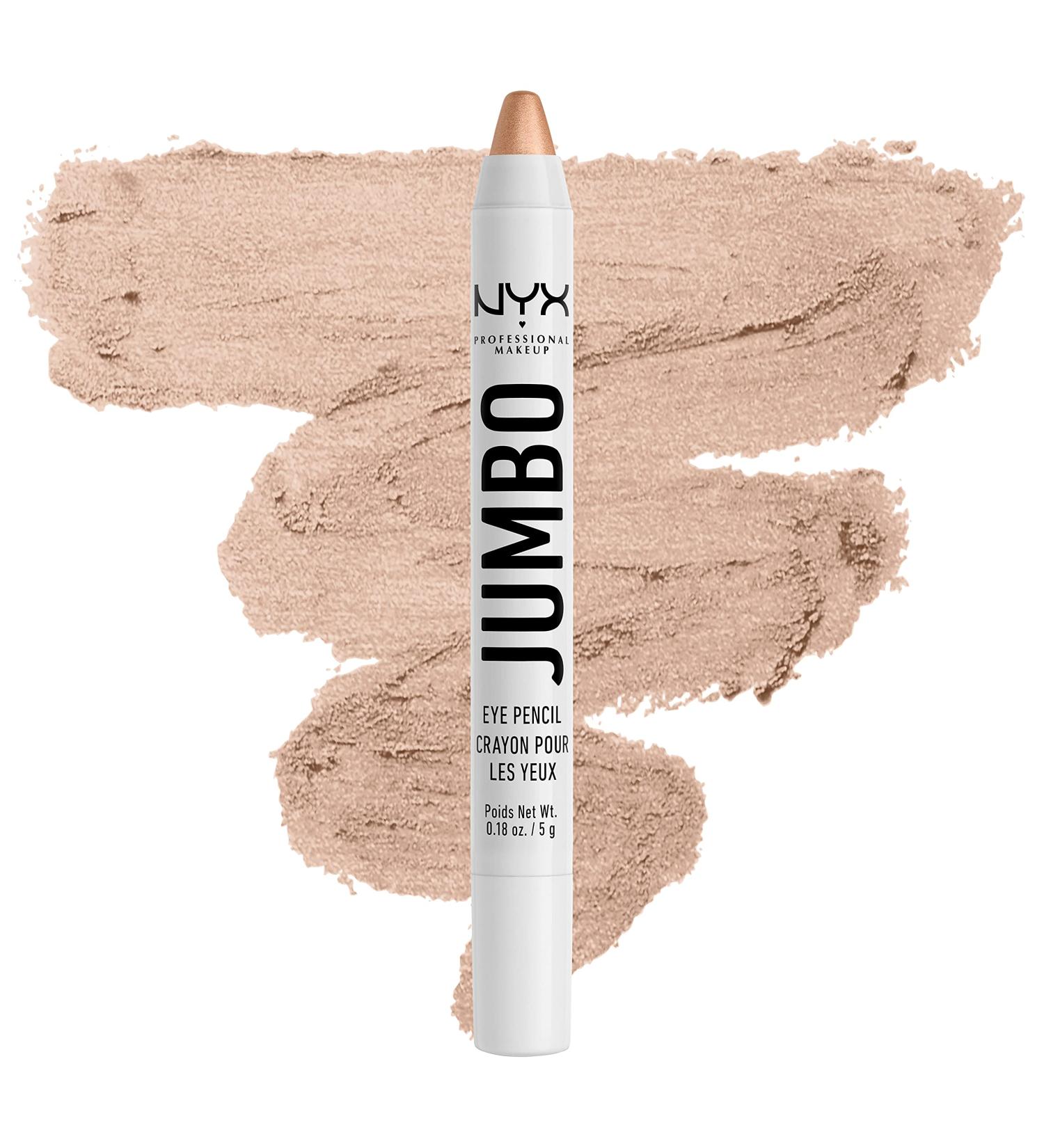 NYX Professional Makeup Jumbo Eye Pencil - Frosting (Champagne) | Eyeshadow & Eyeliner Pencil - Buy Online on GoSupps.com