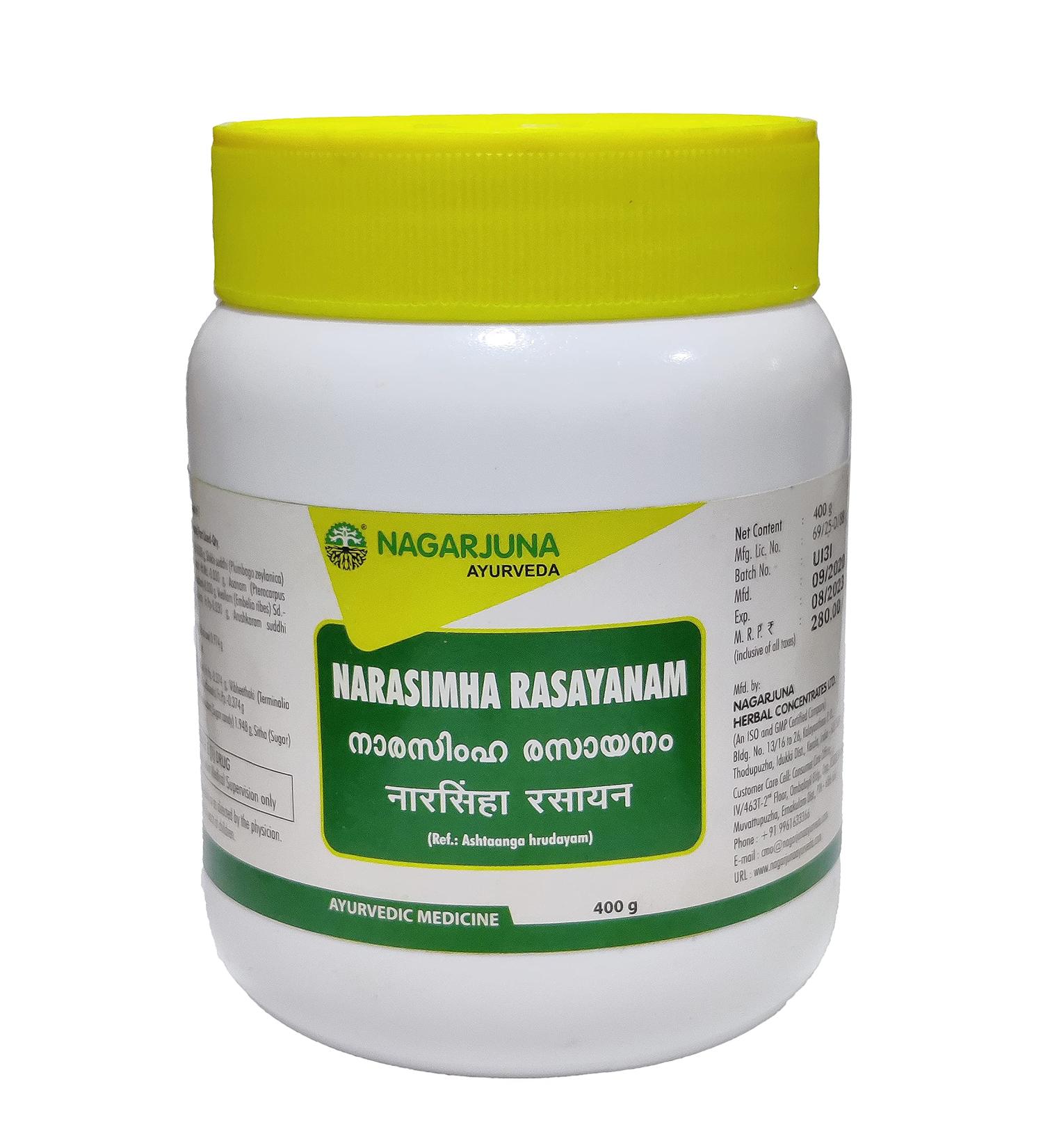 Nagarjuna Kerala Narasimha Rasayanam 400 gx 2 pieces 400 g Pack of 2