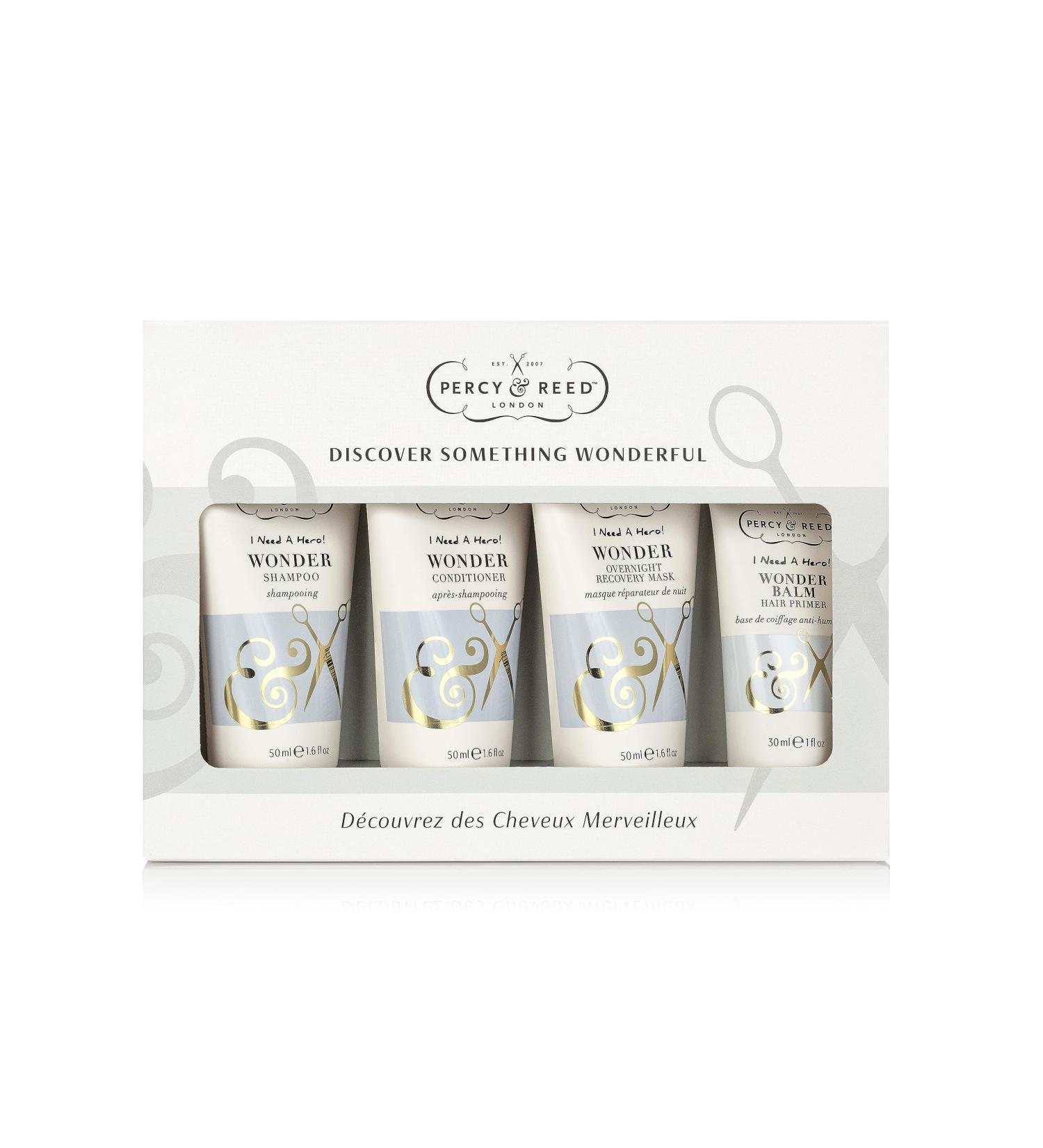 Percy & Reed Discover Something Wonderful Gift Set - 4-In-1 Hair Care Set for Her - Buy Online on GoSupps.com
