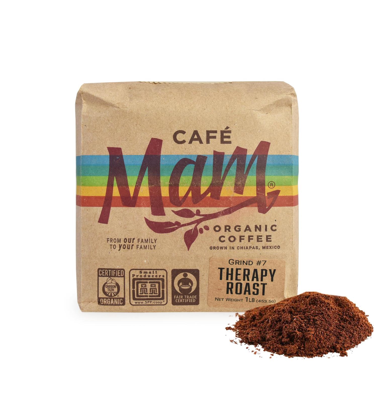 Cafe Mam (1LBS) Organic Therapy Enema Coffee. THE ONLY ENEMA COFFEE recommended by Gerson Institute.