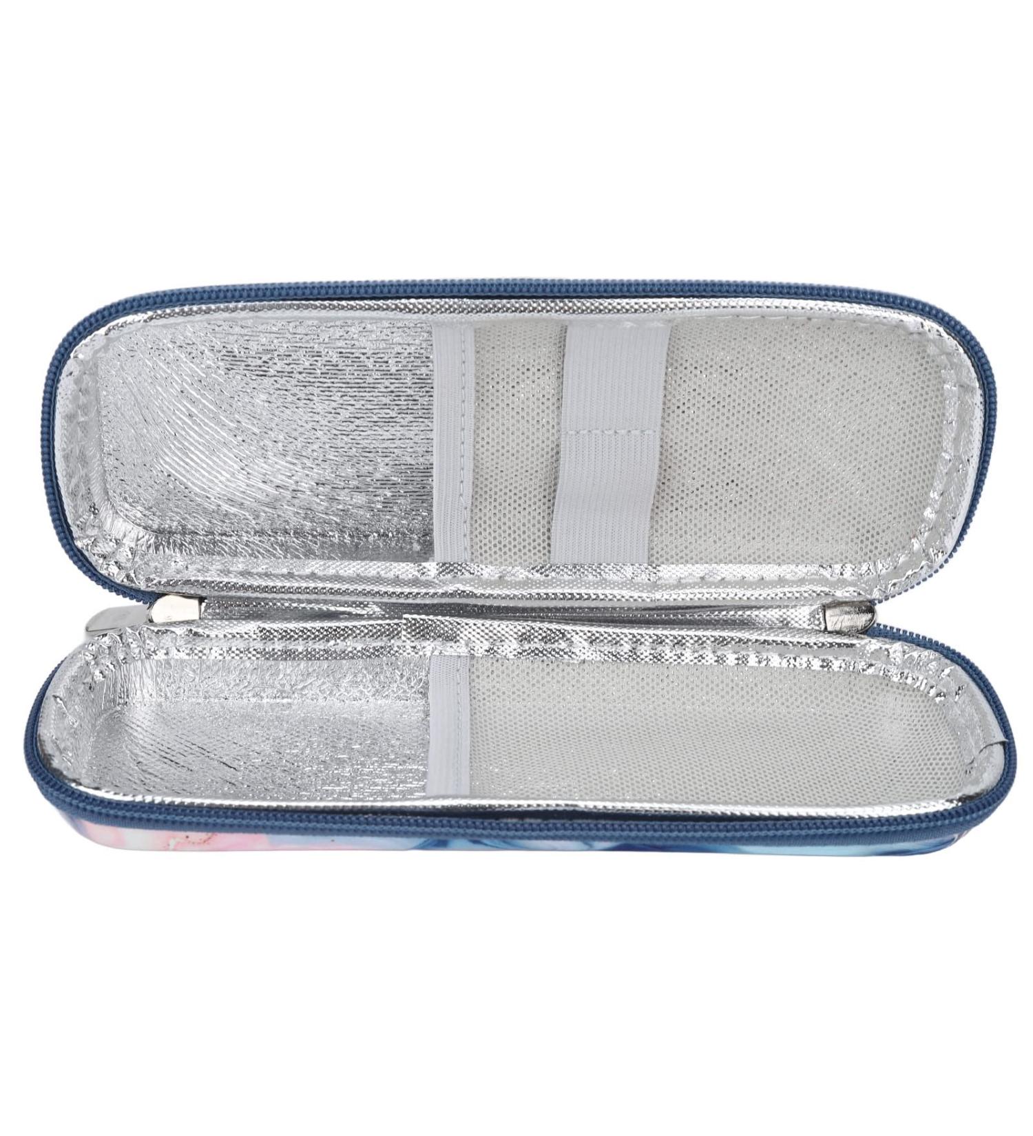 Insulin Cooling Carrying Case - Travel-friendly, Waterproof, Excellent Protection for Diabetes Products in Quicksand Pink - Buy Online on GoSupps.com