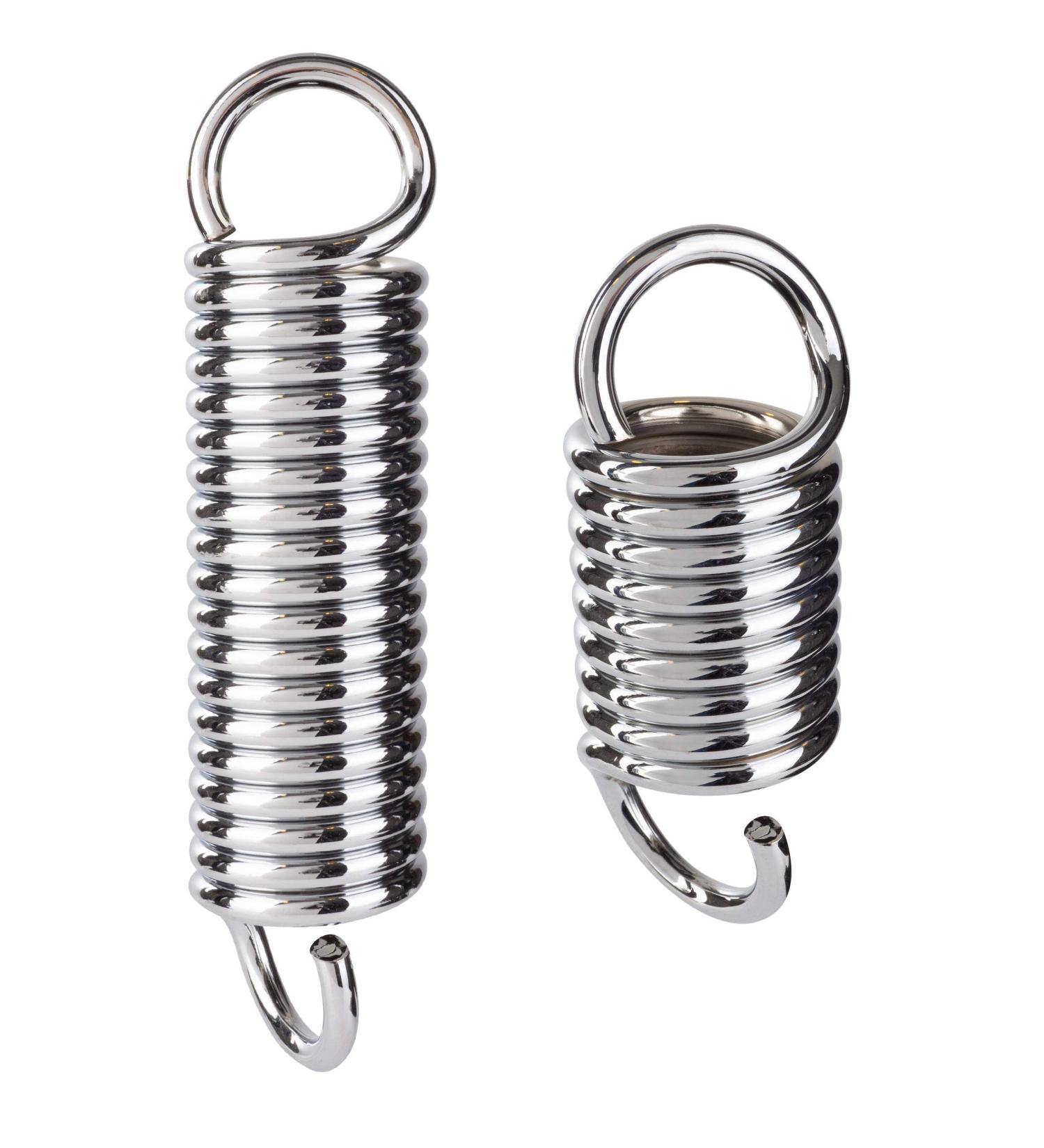 SCSPORTS BoxSack Spring - Durable 80/190 kg Steel Swing & Sandbag Suspension - Noise-Absorbing Chrome-Plated Bracket & Pull Spring 16 cm - Buy Online on GoSupps.com