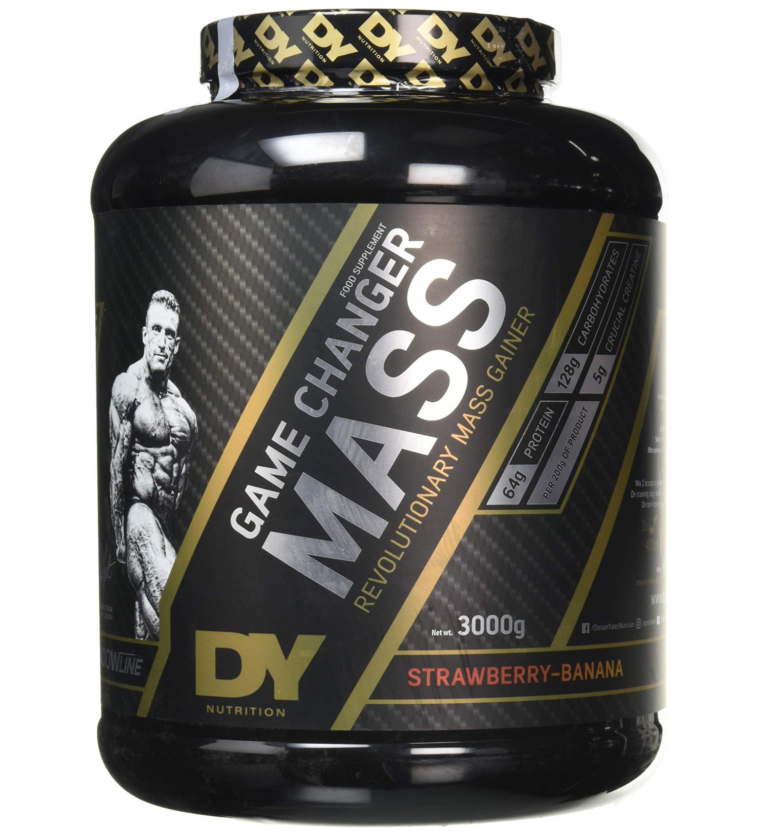 Dorian Yates Game Changer Mass StrawberryBanana 336 kg - Buy Online on GoSupps.com