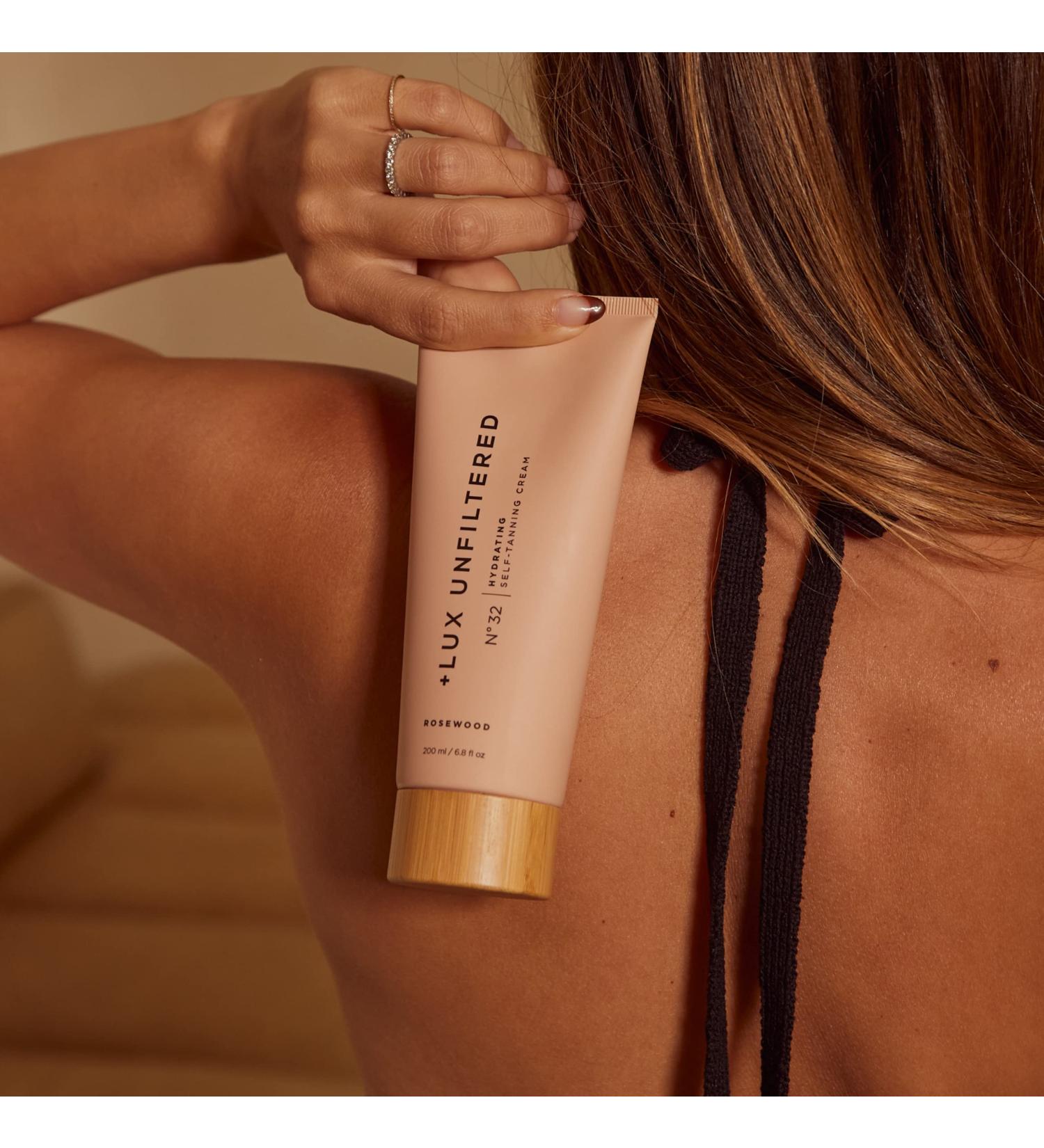 Lux Unfiltered N32 Gradual Hydrating Self Tanner in Rosewood - Best Gradual Self Tanning Lotion - Buy Online on GoSupps.com