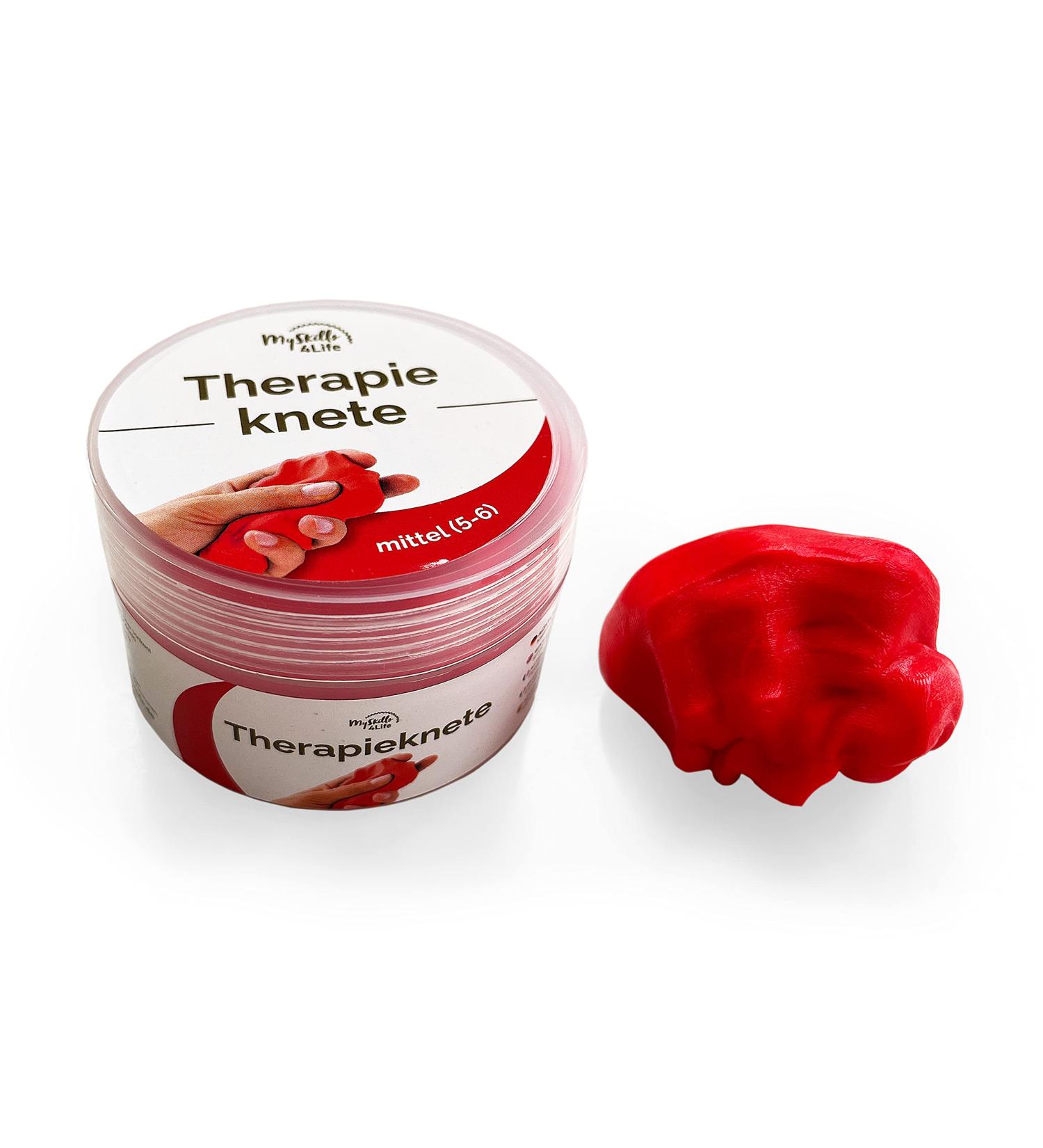 Premium Therapy Clay - Red | Vegan Residue-Free & Odorless | Medium Festival | 6 Colors & Hardness Levels | Relaxation Concentration & Strength - Buy Online on GoSupps.com