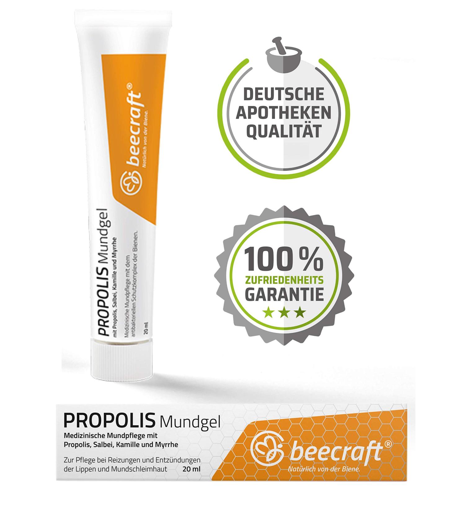 BeeCraft 20ml Propolis Tincture - Natural Immune Support for Oral Health | Buy Online - Buy Online on GoSupps.com
