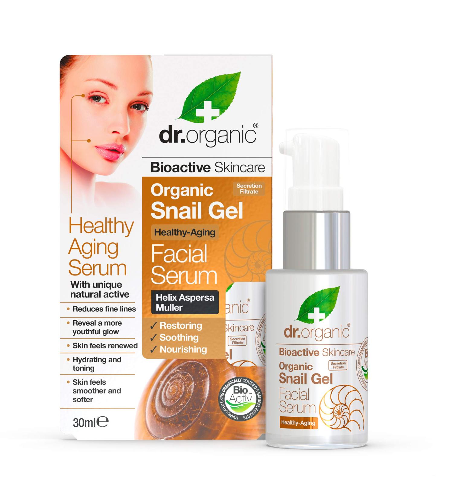 Organic Doctor Organic Snail Gel Facial Serum 1.1 fl.oz.