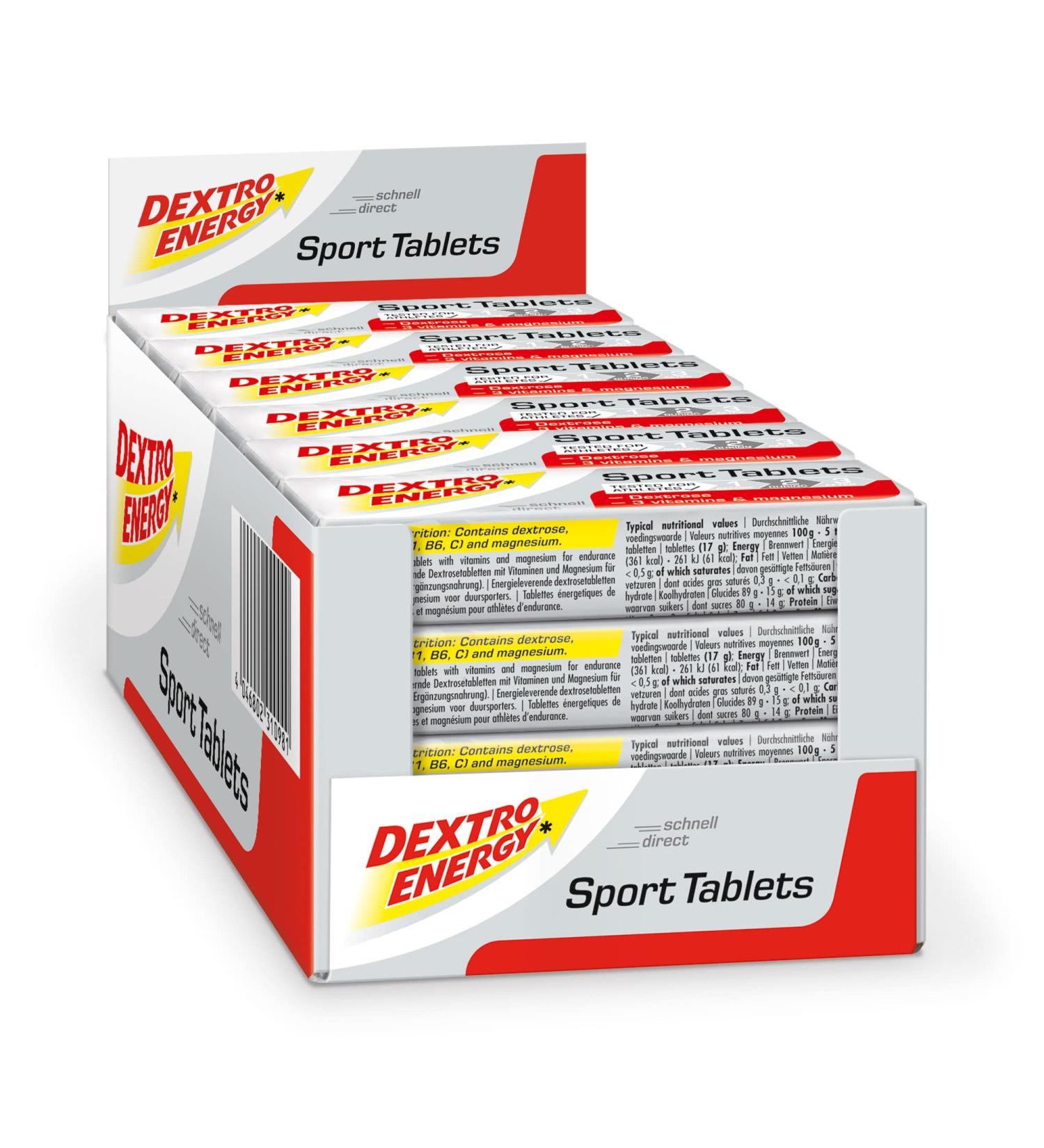 Buy Dextro Energy Dextrose Sticks Tablets - 12x2x47g Sports Formula | International Shipping Available - Buy Online on GoSupps.com
