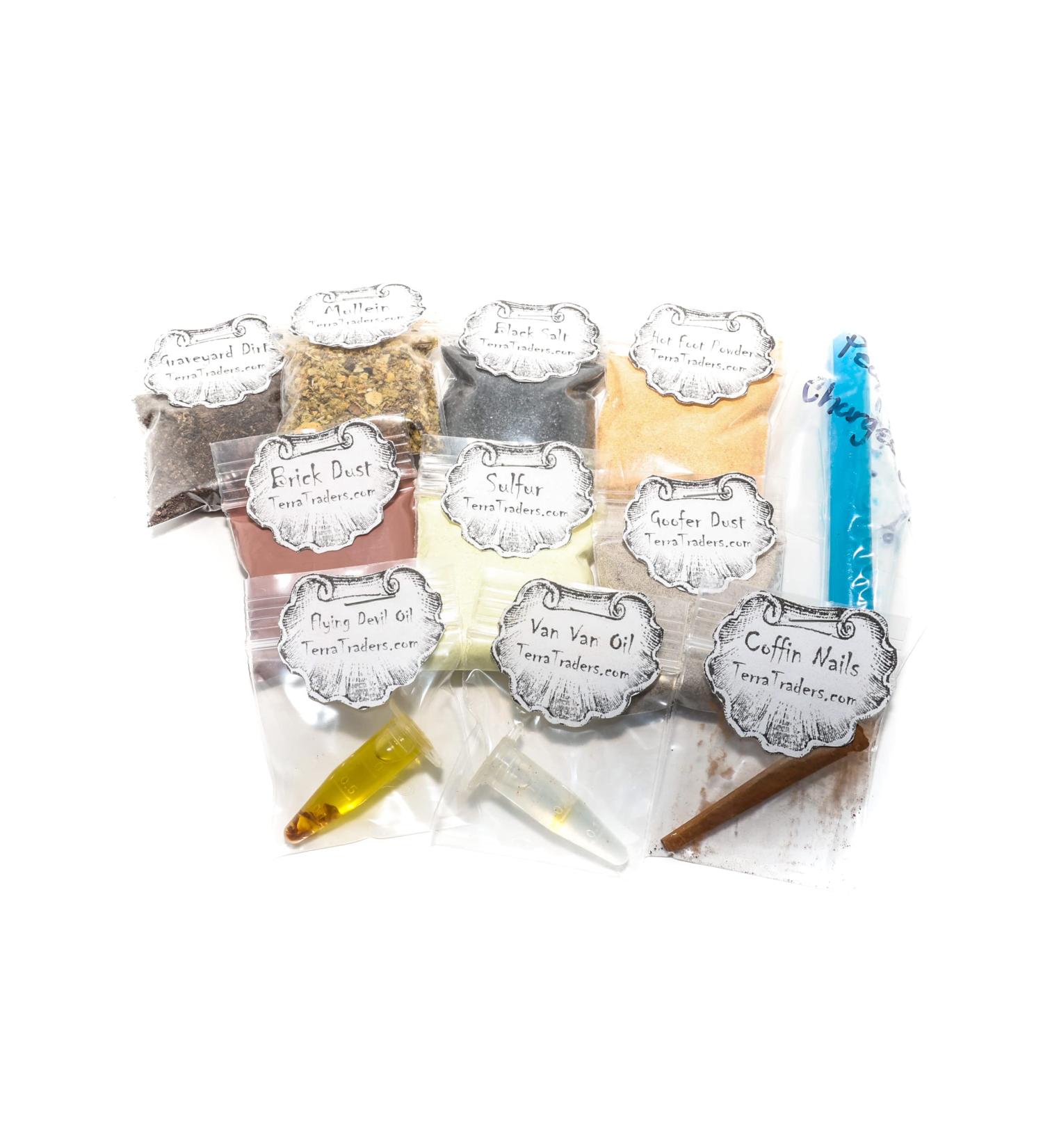 Hoodoo Starter Kit for Beginners Conjure Kit. Craft Spells with Rootwork Essentials. All you need for a new practitioner. - Buy Online on GoSupps.com