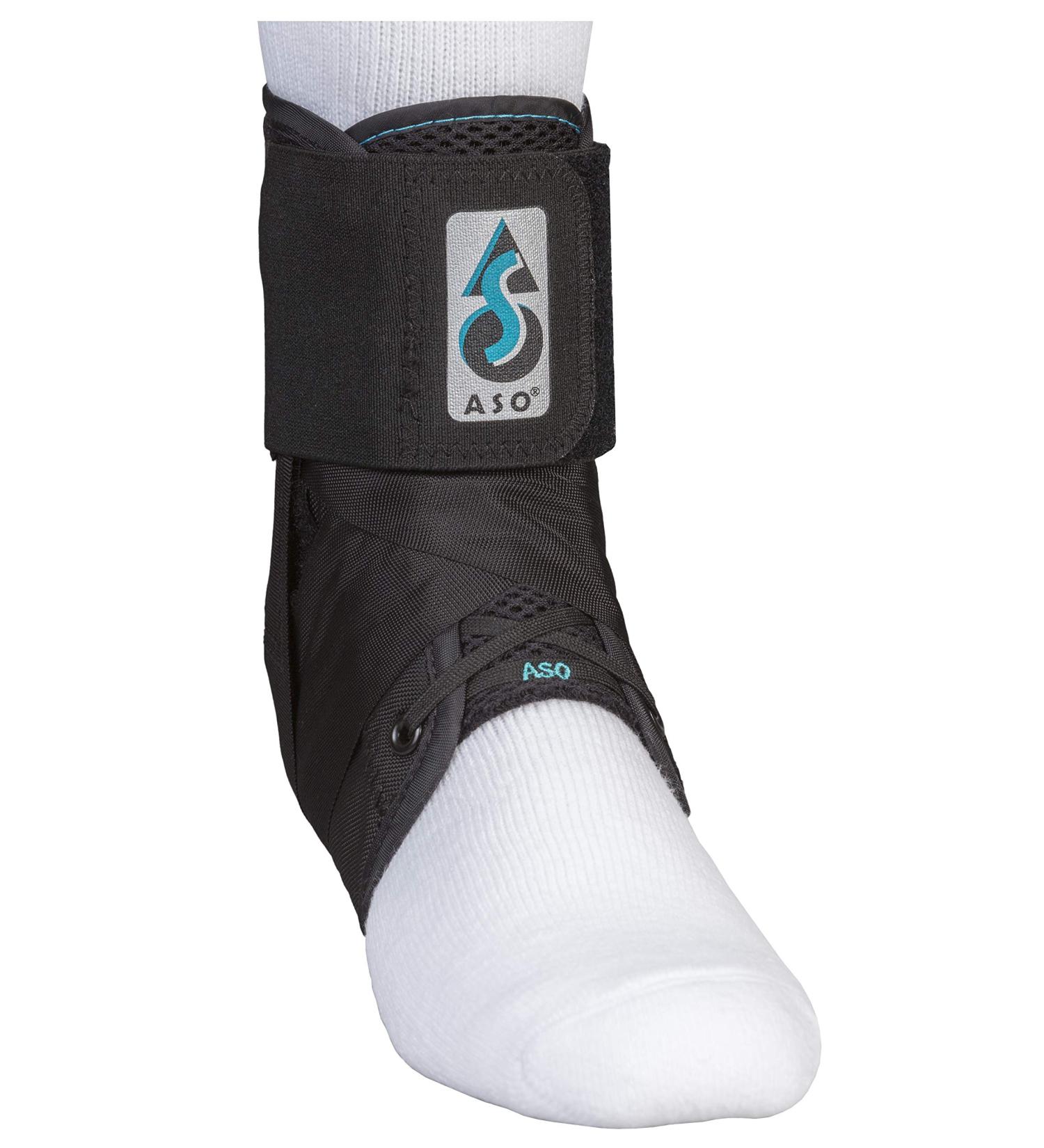 Med Spec Aso Ankle Stabilizer - XXS Black | Best Ankle Support for Enhanced Stability - Buy Online on GoSupps.com
