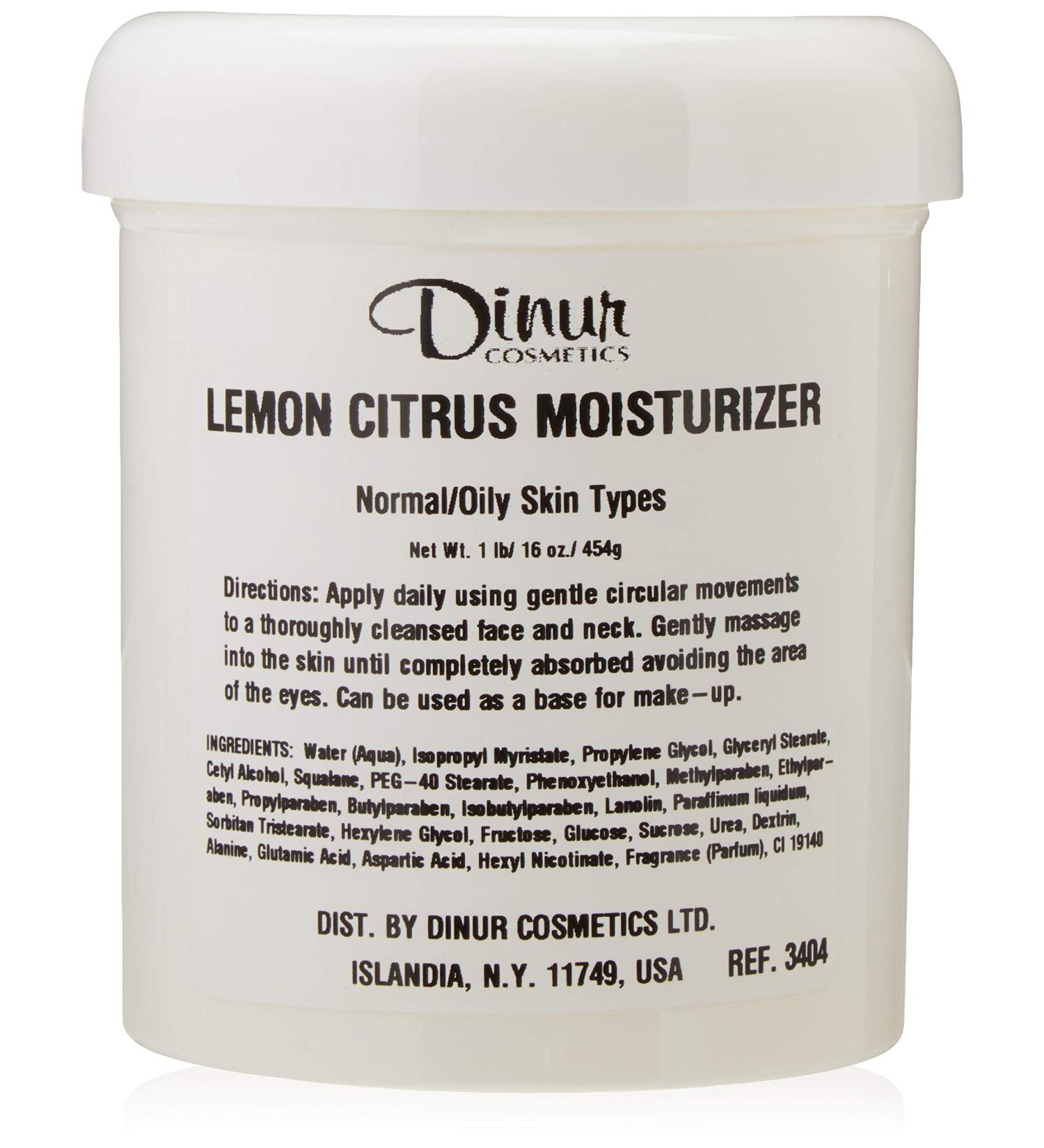 Lemon Citrus Moisturizer for Normal/Oily Skin - Cleanse Purify & Achieve a Healthy Glow | 16 oz - Buy Online on GoSupps.com