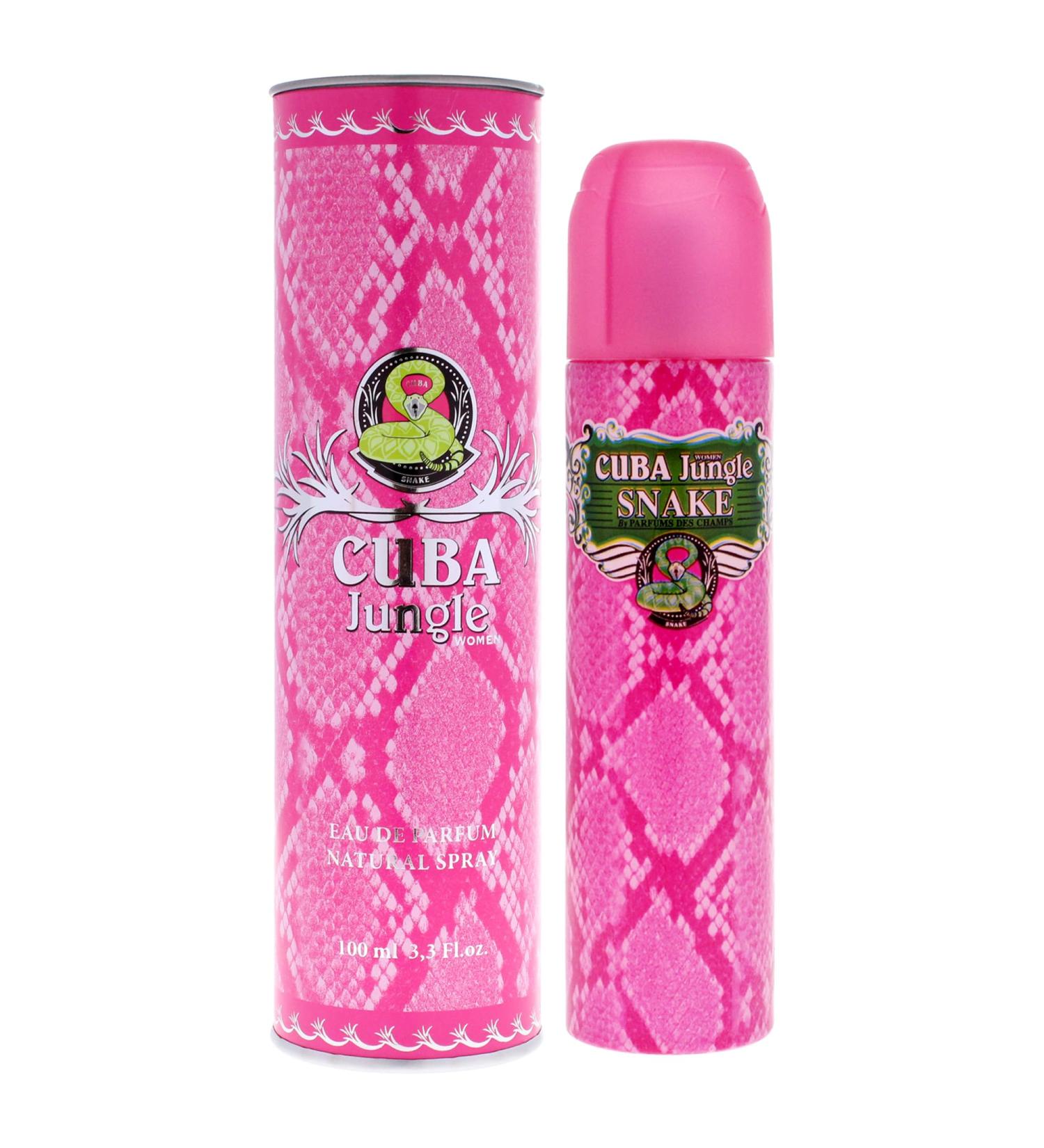 Cuba Jungle Snake Eau De Parfum Spray for Women 3.4 Ounce - Buy Online on GoSupps.com