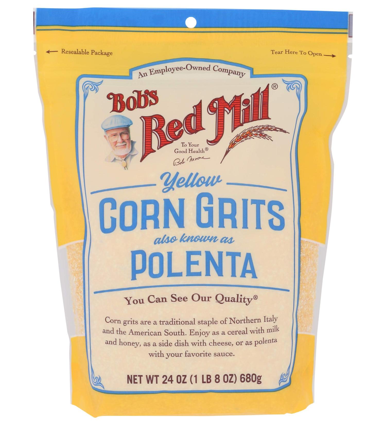 Buy Bob's Red Mill Corn Grits & Polenta - 24 oz | Gluten-Free & Non-GMO - Buy Online on GoSupps.com